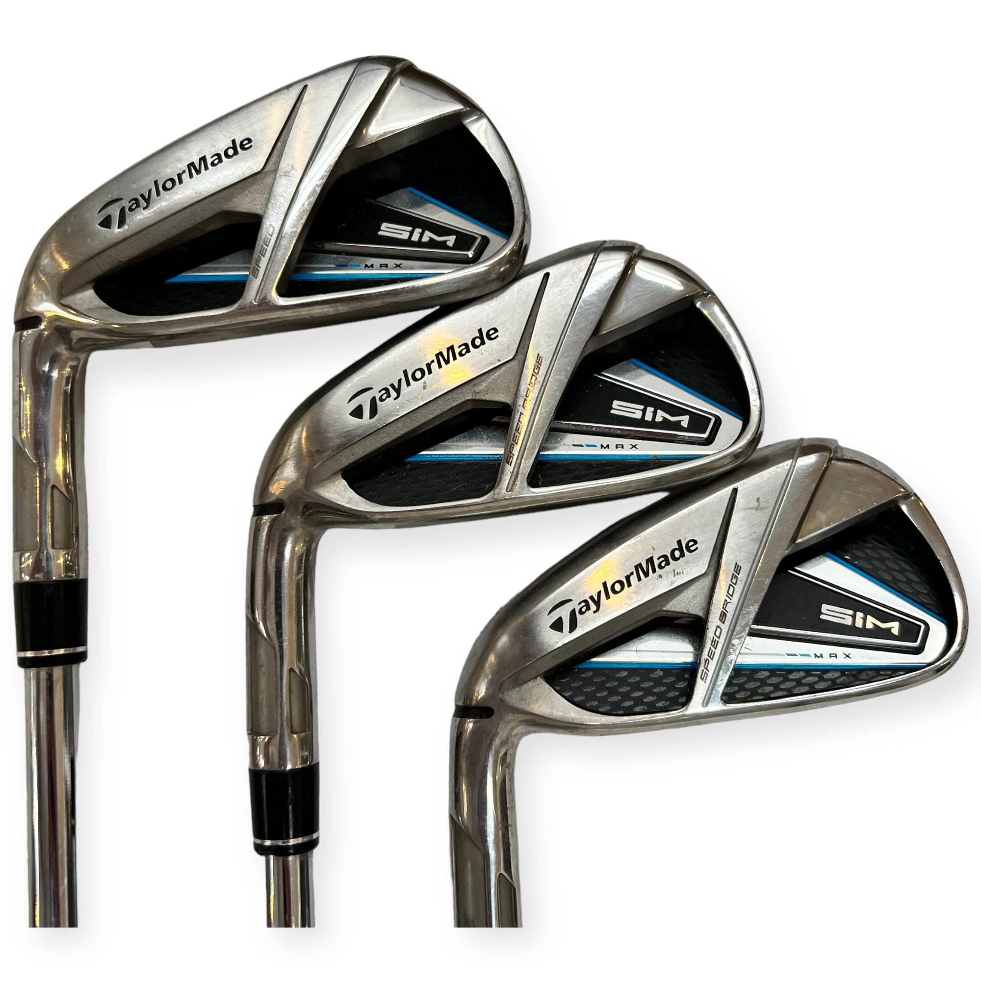 Cobra TaylorMade SIM Max Jernsæt / 5-SW+A / Venstre hånd / Flex Regular