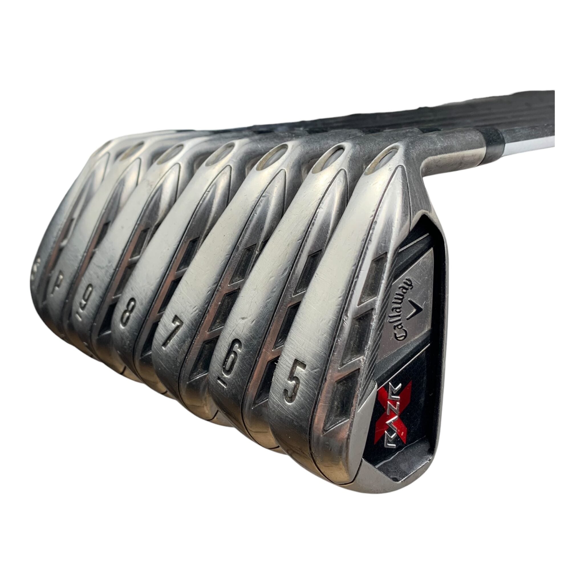 Callaway RAZR X Eisensatz / Länge -0,75" / Flex Regular / 5-P+S / Stahl