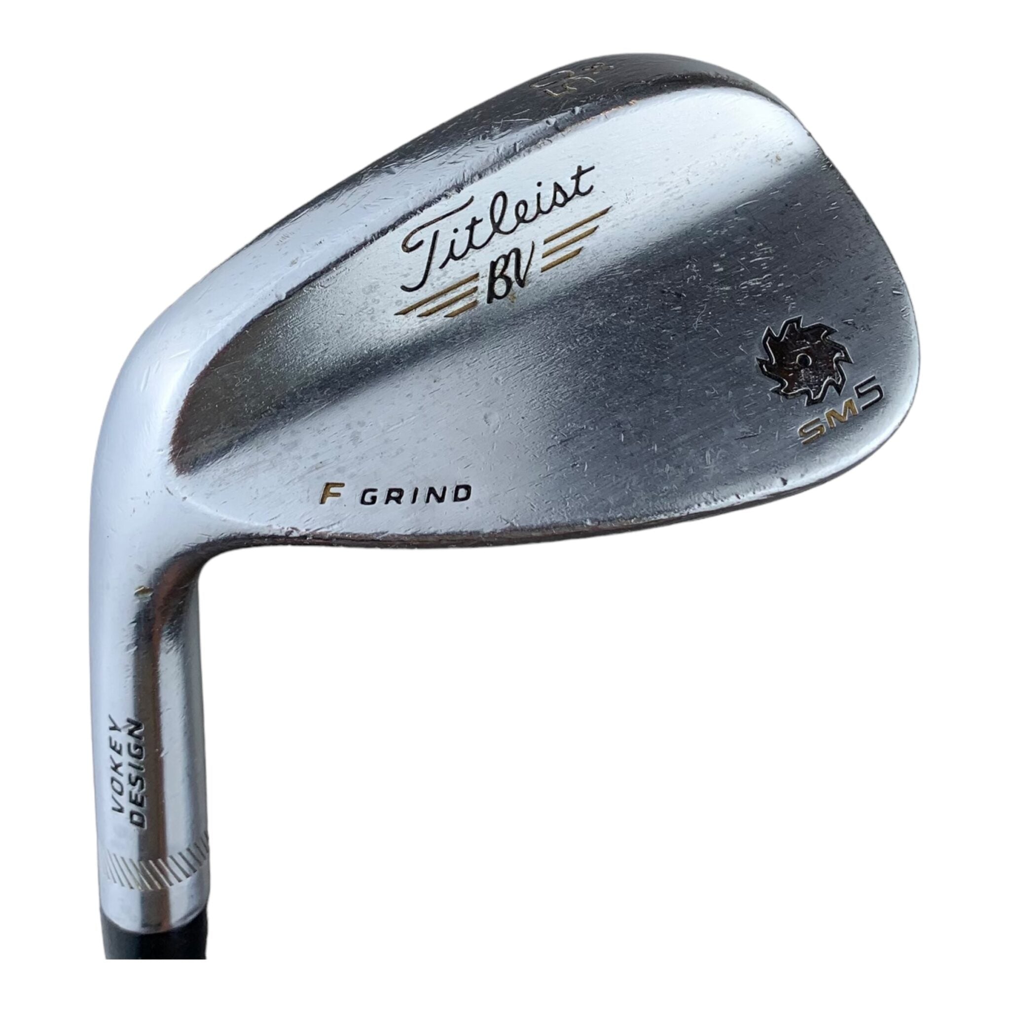 Titleist Vokey SM5 Tour Chrome F Grind Wedge / #50/08 / LINKS