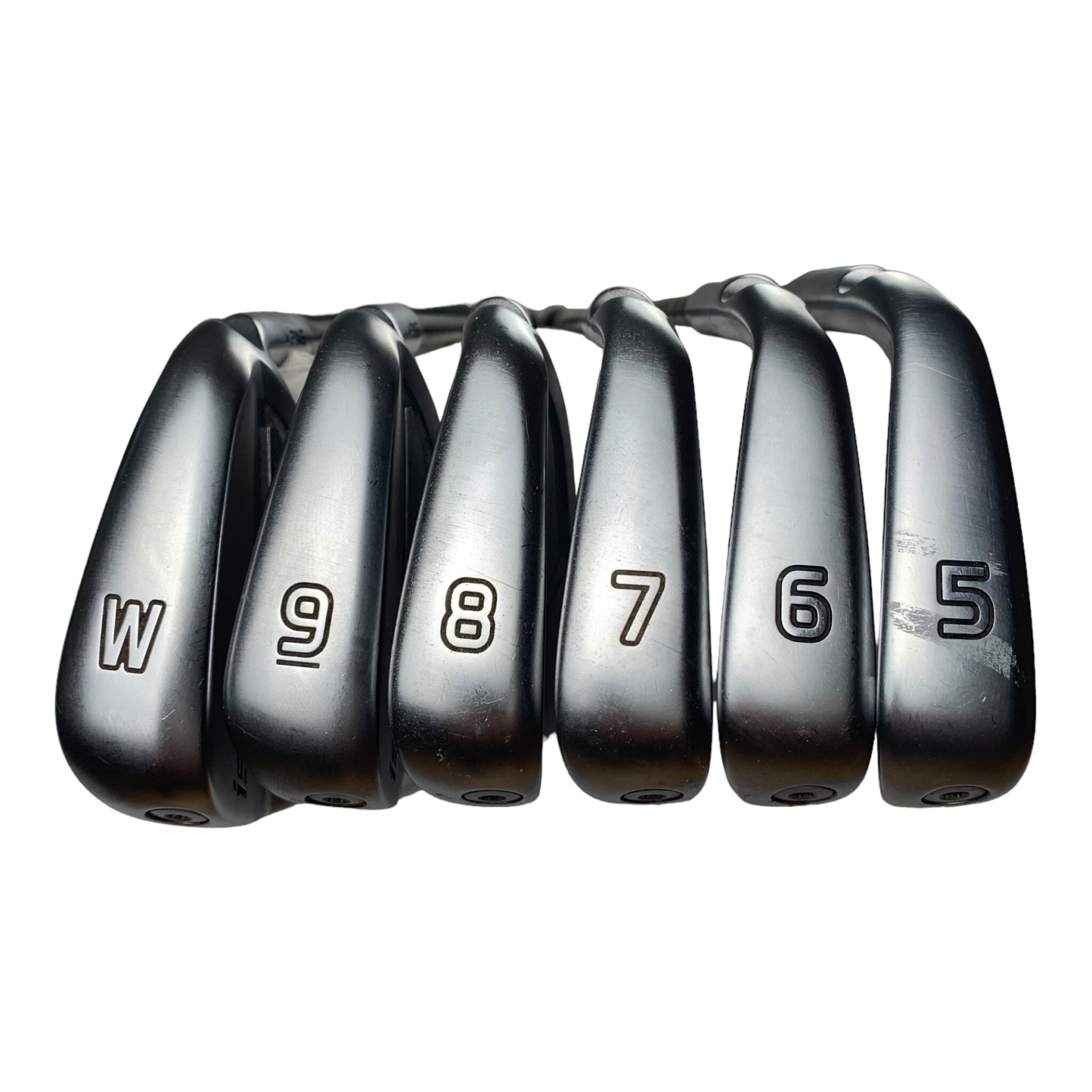 Ping i525 Eisensatz / Flex A (Senior) / 5-PW / Graphit / Lie = Blue Dot (1 Upright)