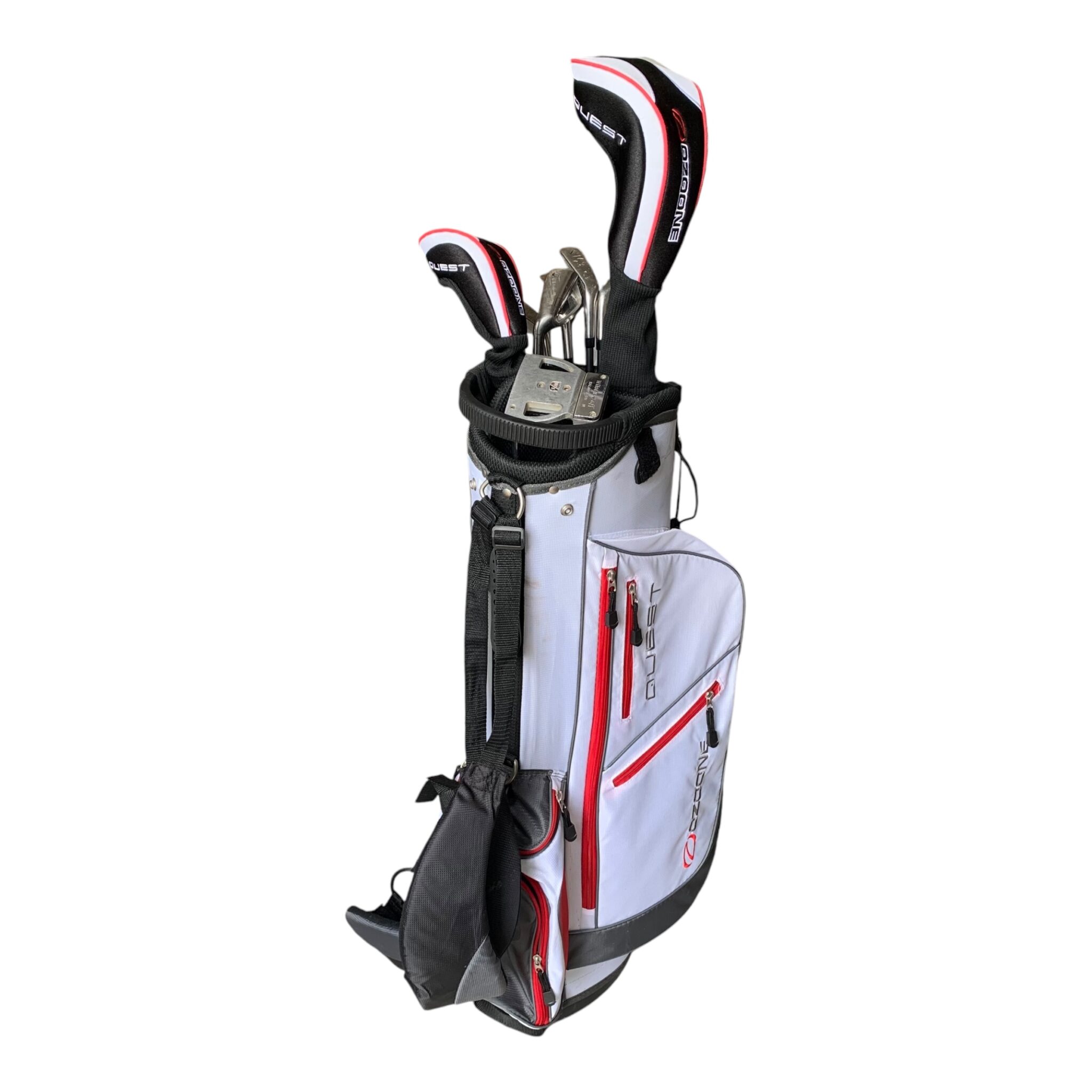 Ozoone Quest Komplettset / Flex Damen - Graphit / D, 5H, 6-P+S, Putter / LINKSHÄNDER