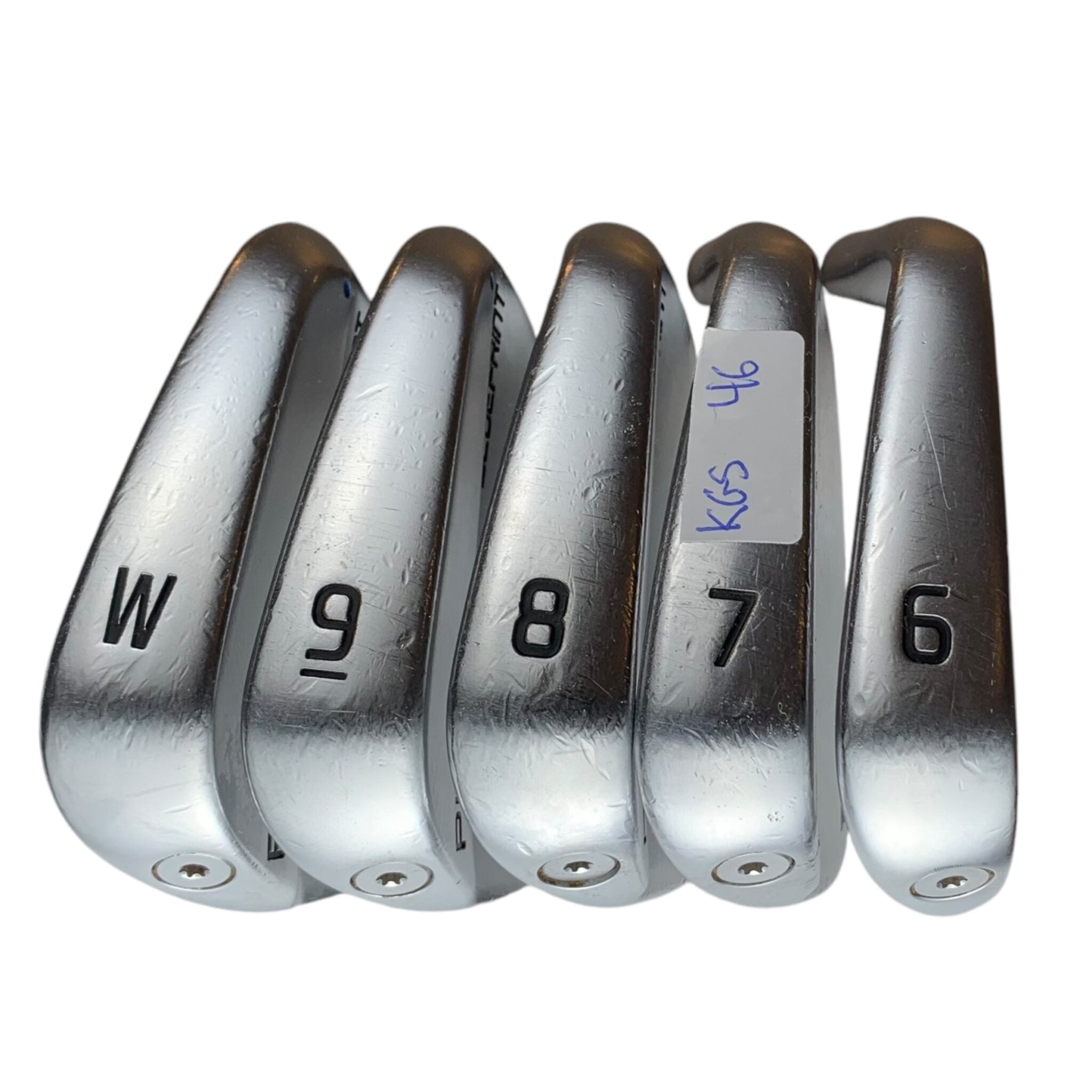 Ping Blueprint Eisensatz / Flex Stiff - Stahl / 6-W / Blue Lie Dot