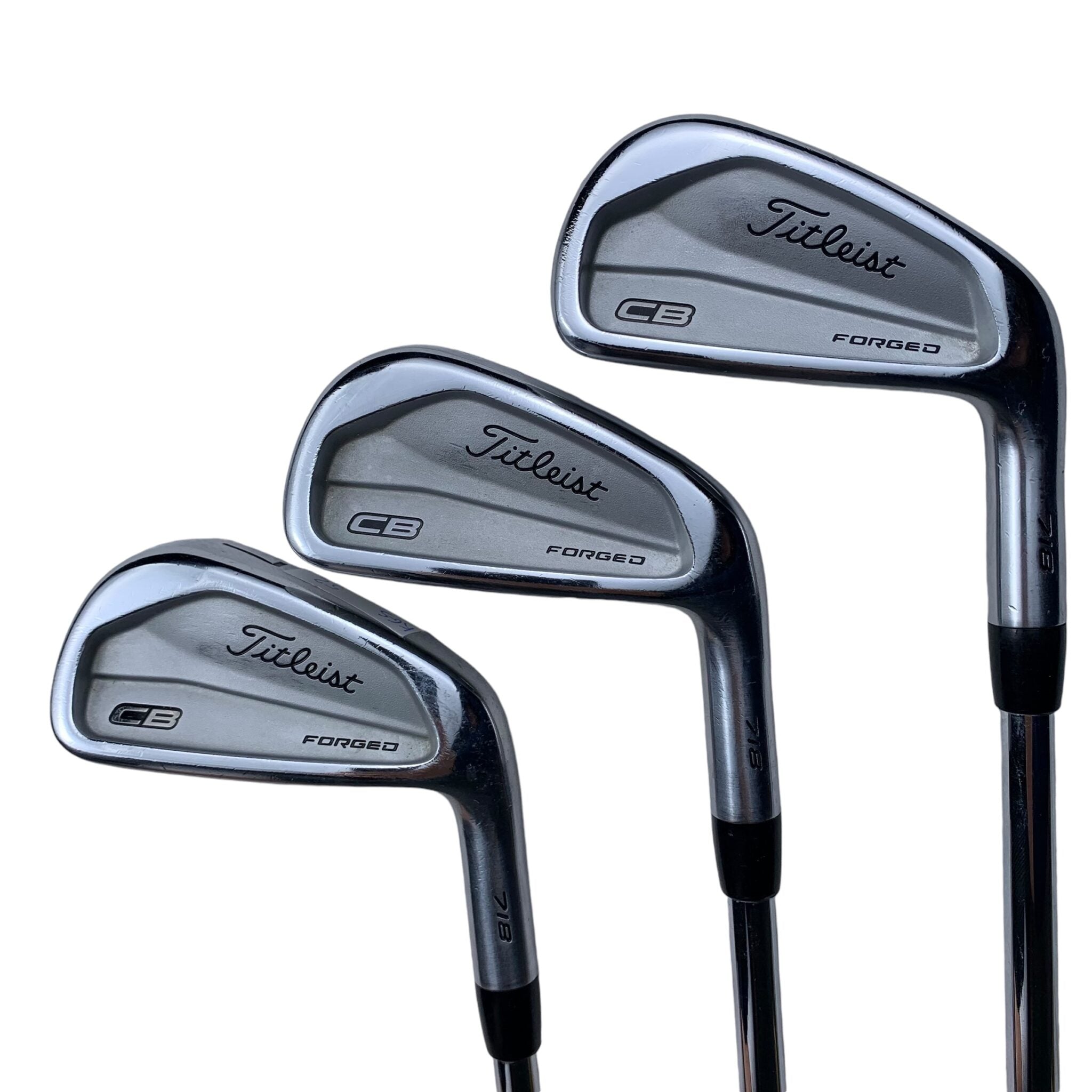 Titleist CB 718 Forged Eisensatz / Flex X-Stiff - Stahl / 5-P