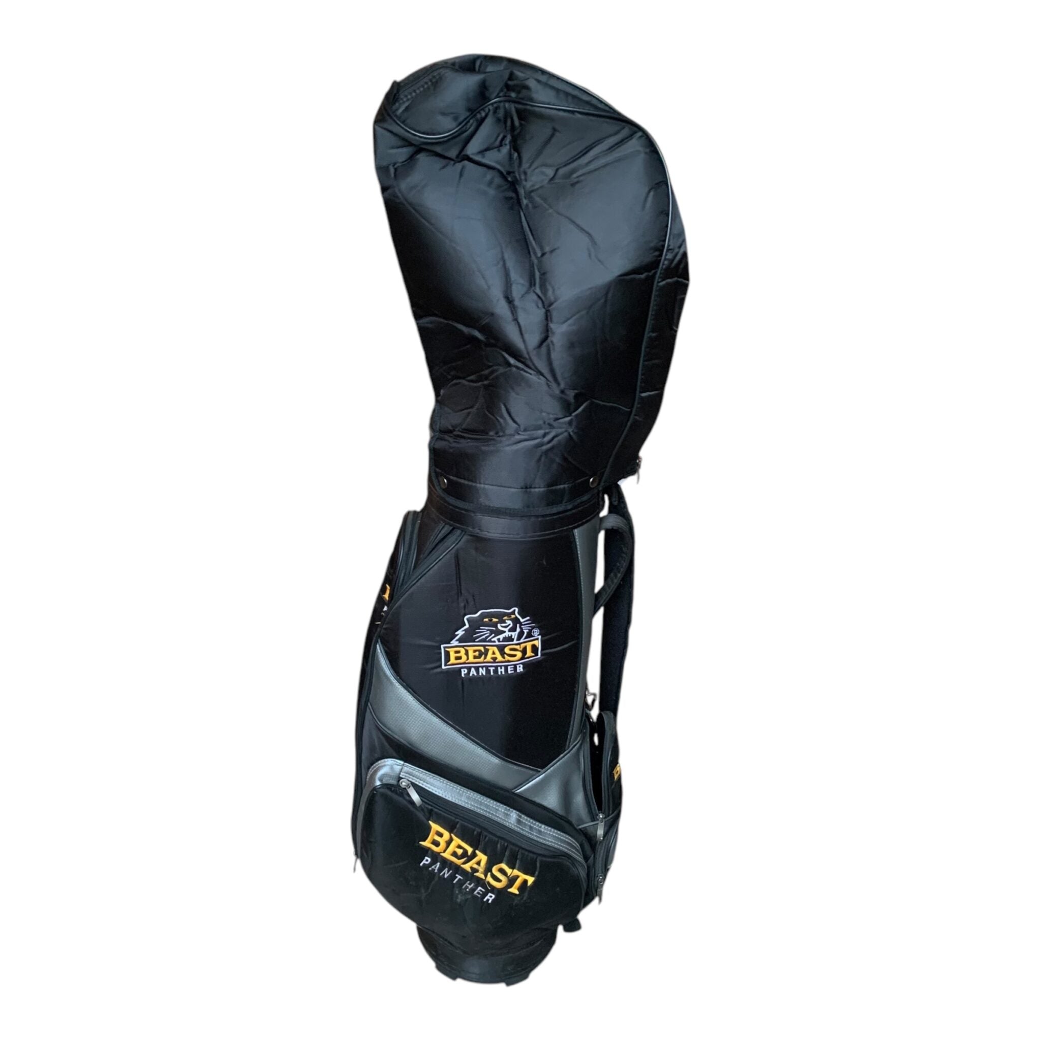 Beast Cartbag - Schwarz/Grau / 6-fach / Mit Regenschutz