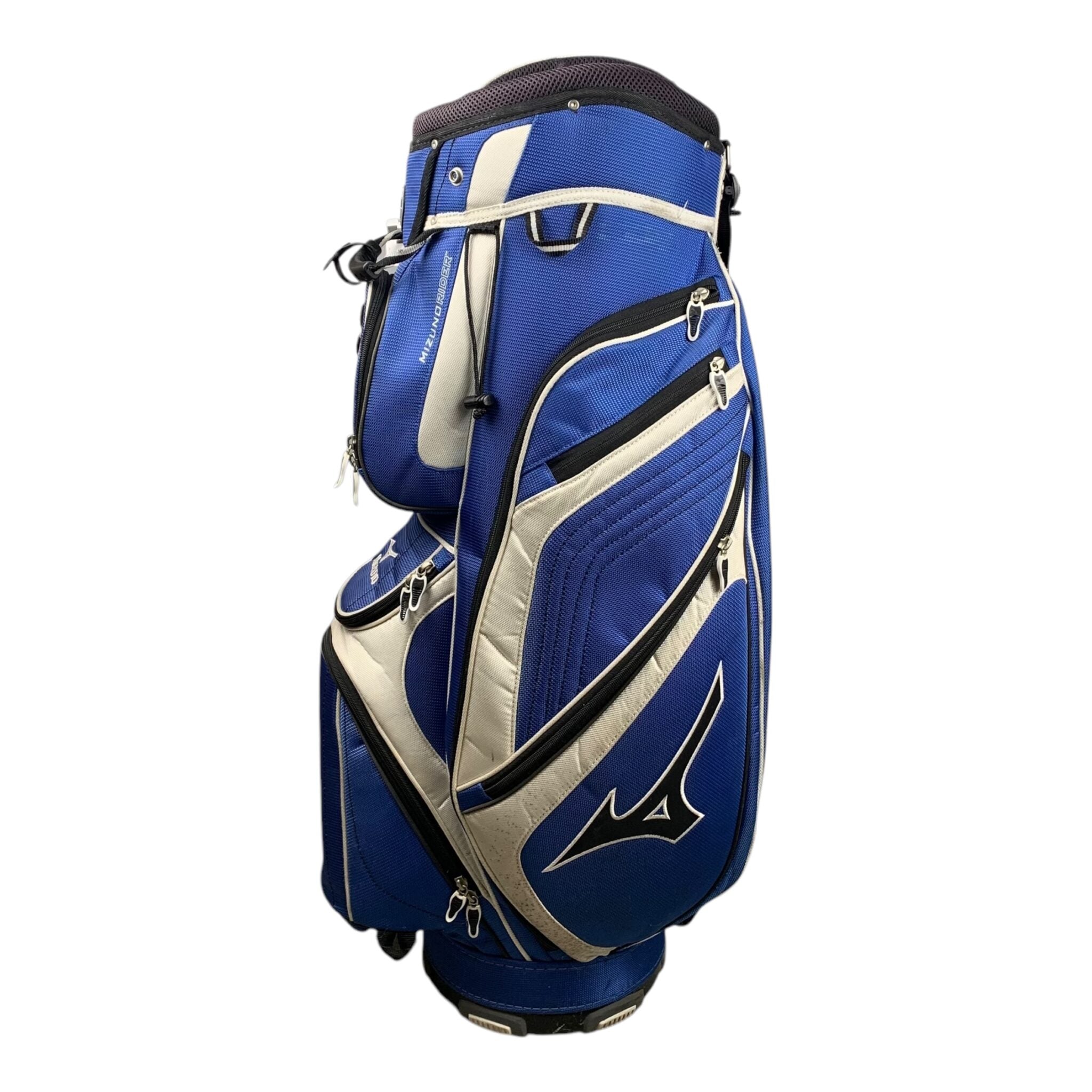 Mizuno Cartbag / Blau/Weiß / 14-fach