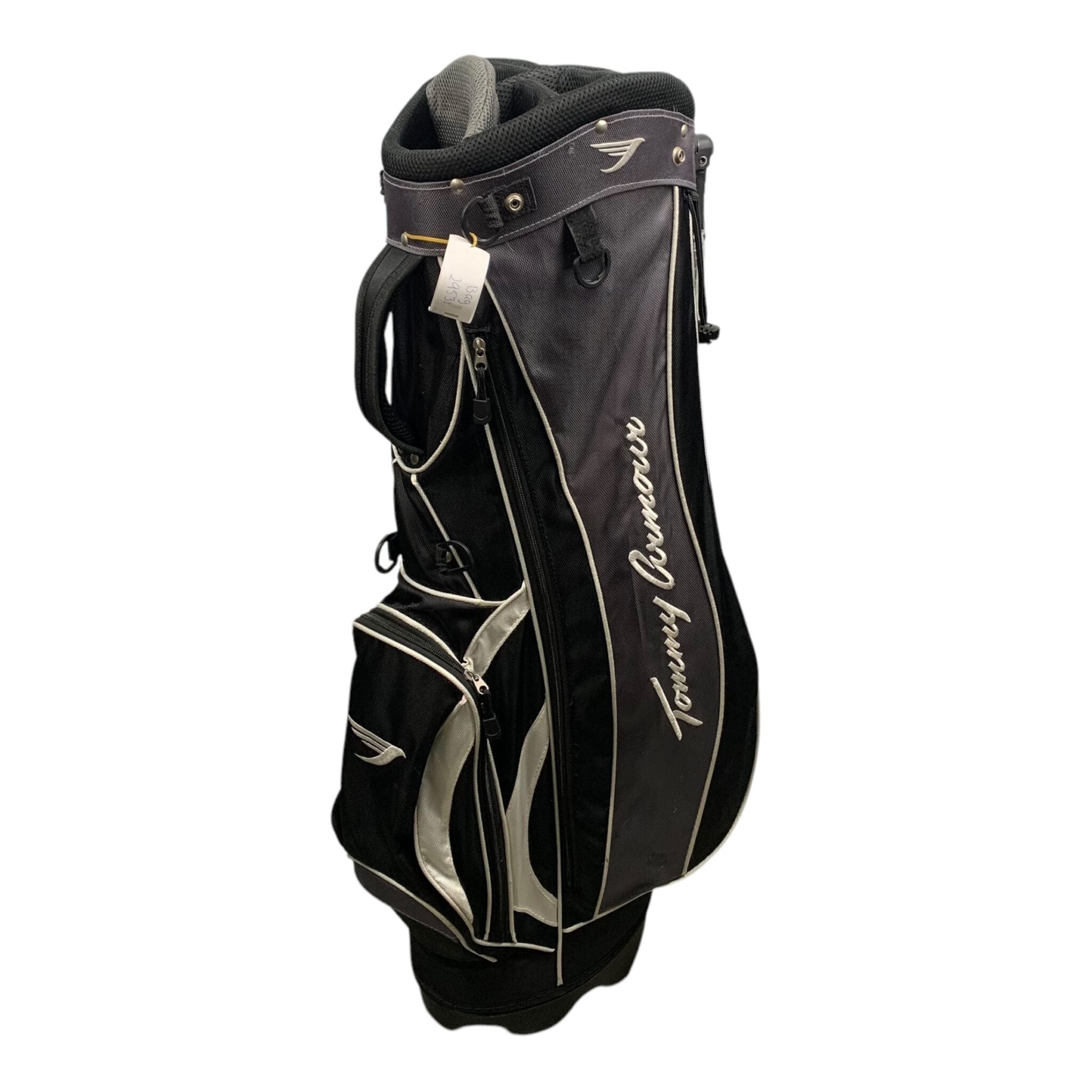 Tommy Armor CartBag / Schwarz/Grau / 8 Fächer