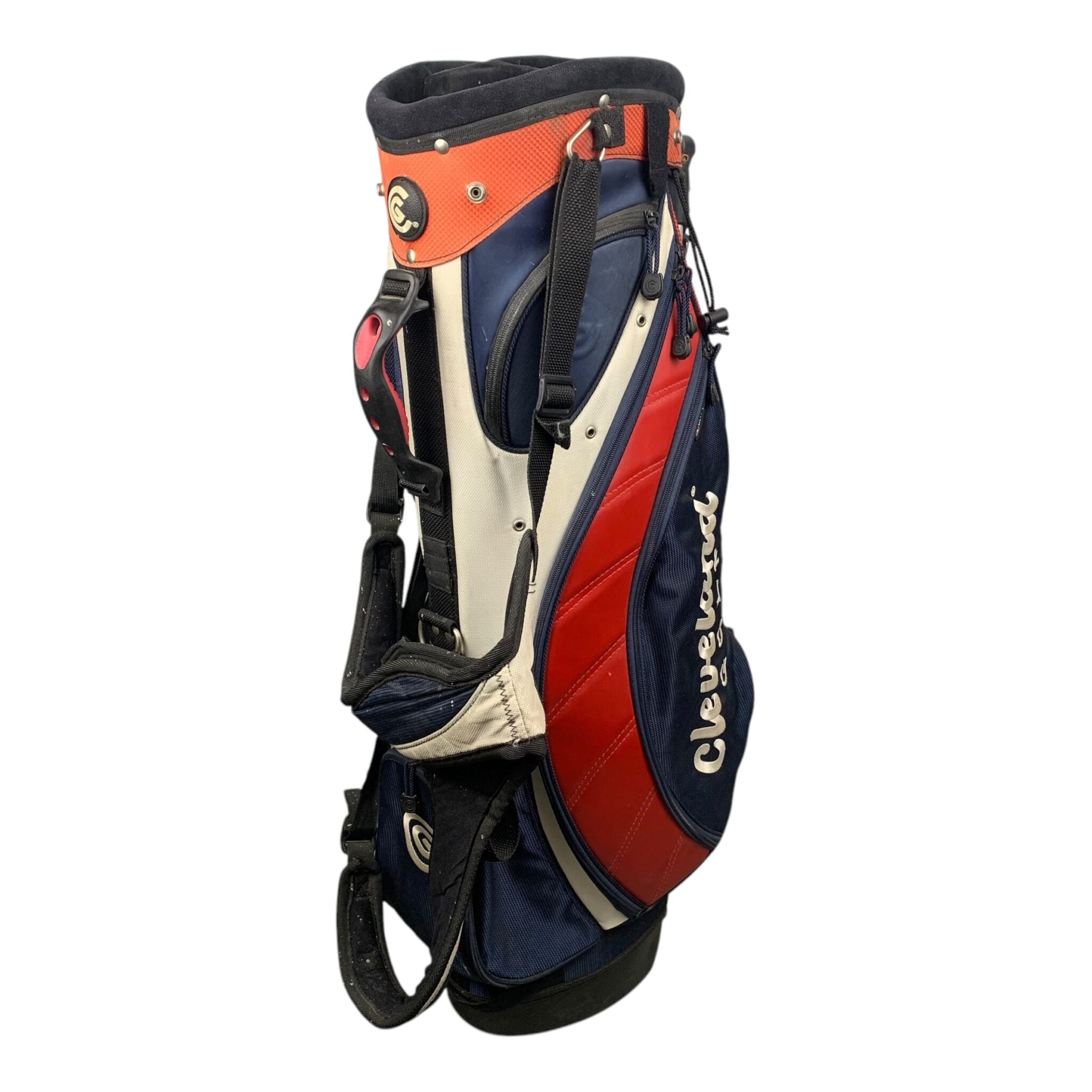 Cleveland StandBag / Orange/Weiß/Blau / 4 Fächer 