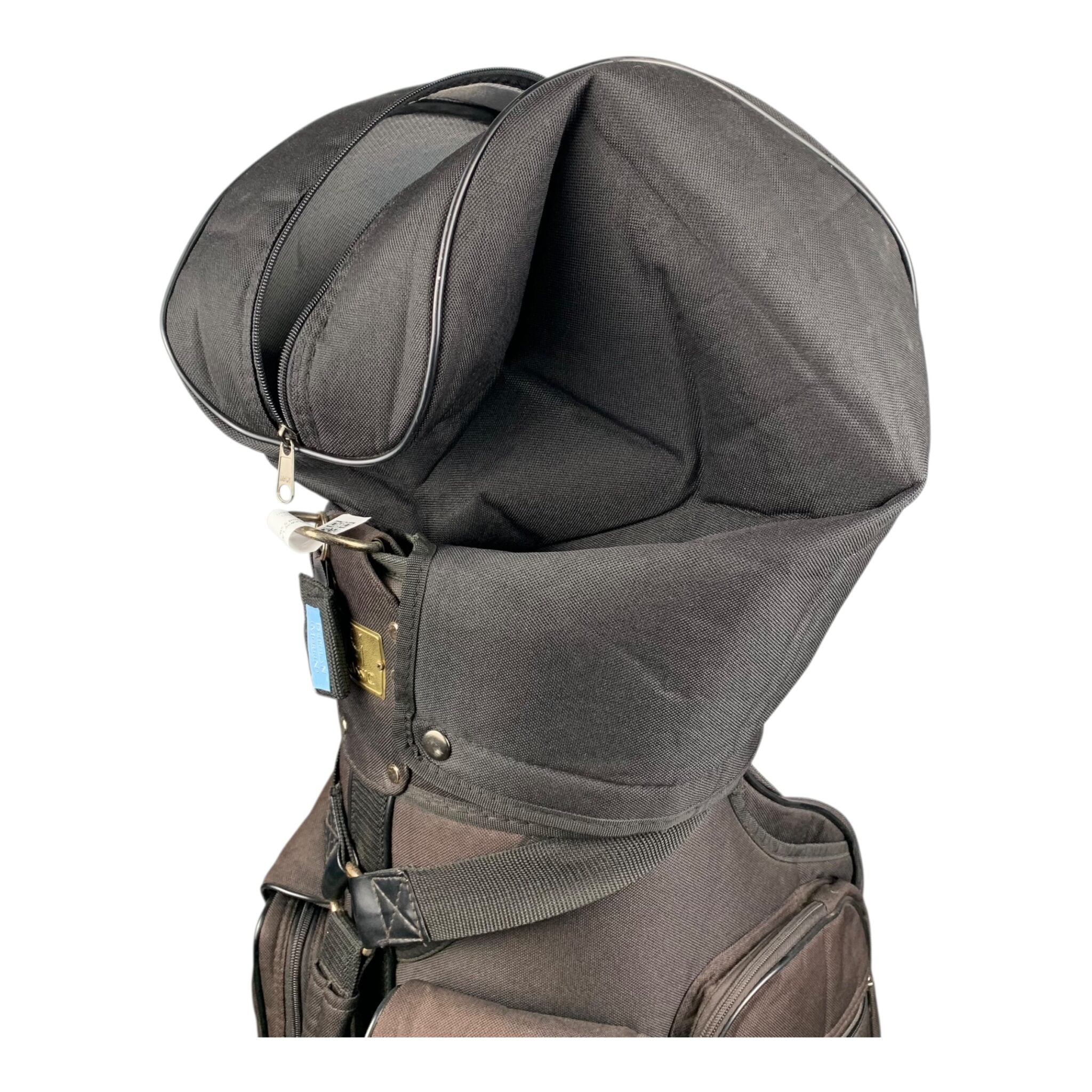 Klassische Cartbag / Schwarz / 14 Fächer 