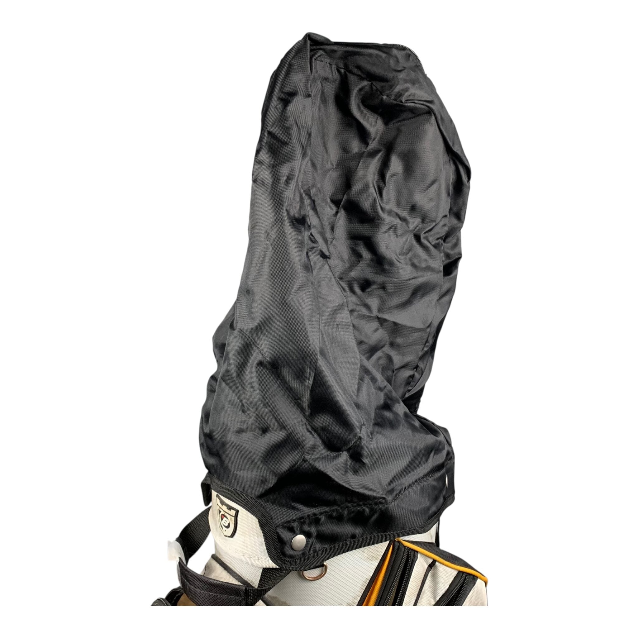 Brosnan Cartbag / Weiß/Gelb/Schwarz / 14 Fächer 