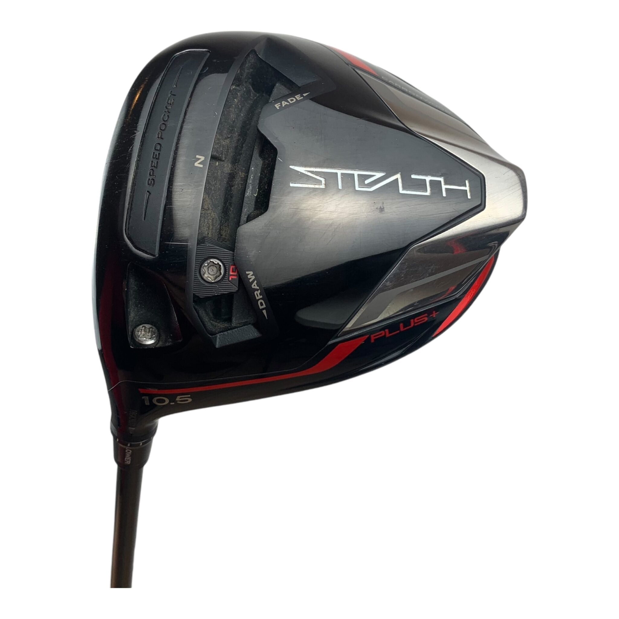 TaylorMade Stealth Plus Driver / Flex Regular / Loft 10,5 / Jumbomax-Griff - Links