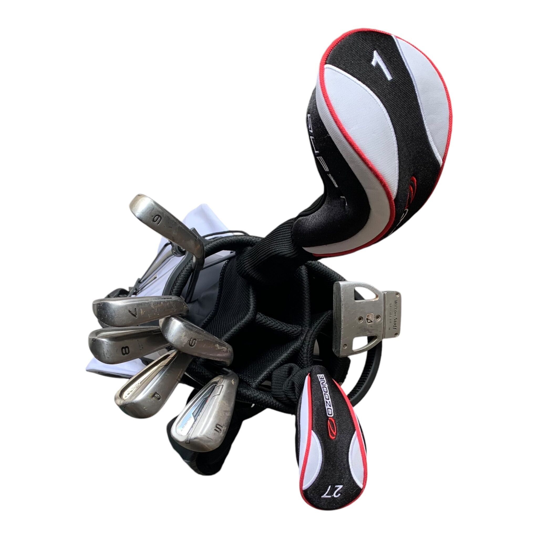 Ozoone Quest Komplettset / Flex Damen - Graphit / D, 5H, 6-P+S, Putter / LINKSHÄNDER