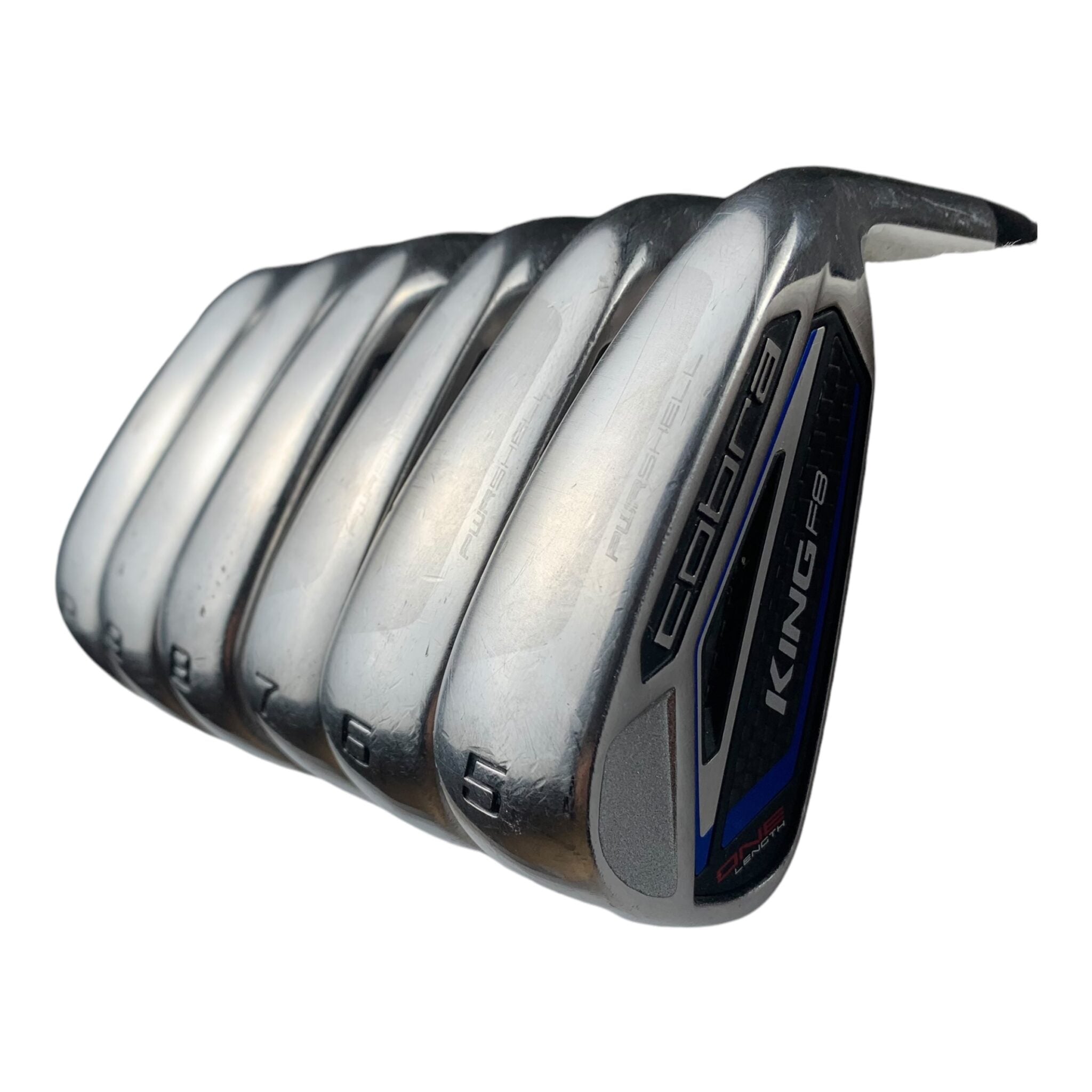 Cobra King F8 One Length Eisensatz / Flex Regular - Stahl / 5-PW