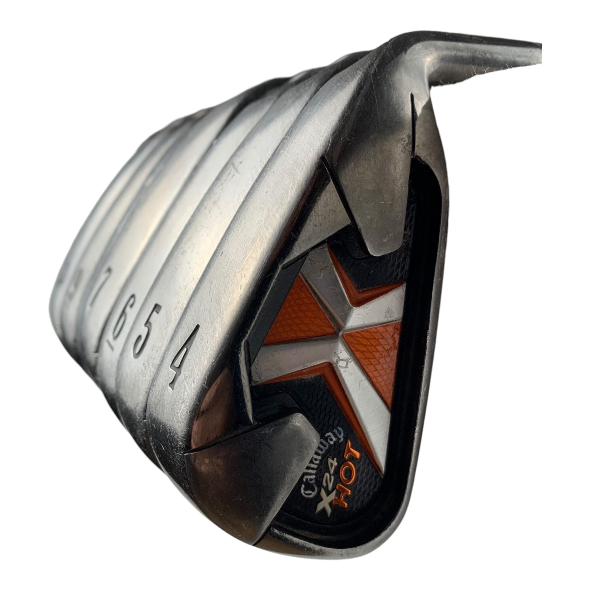 Callaway X-24 Hot Iron Set / Flex Unisex / Stahl / 4-P