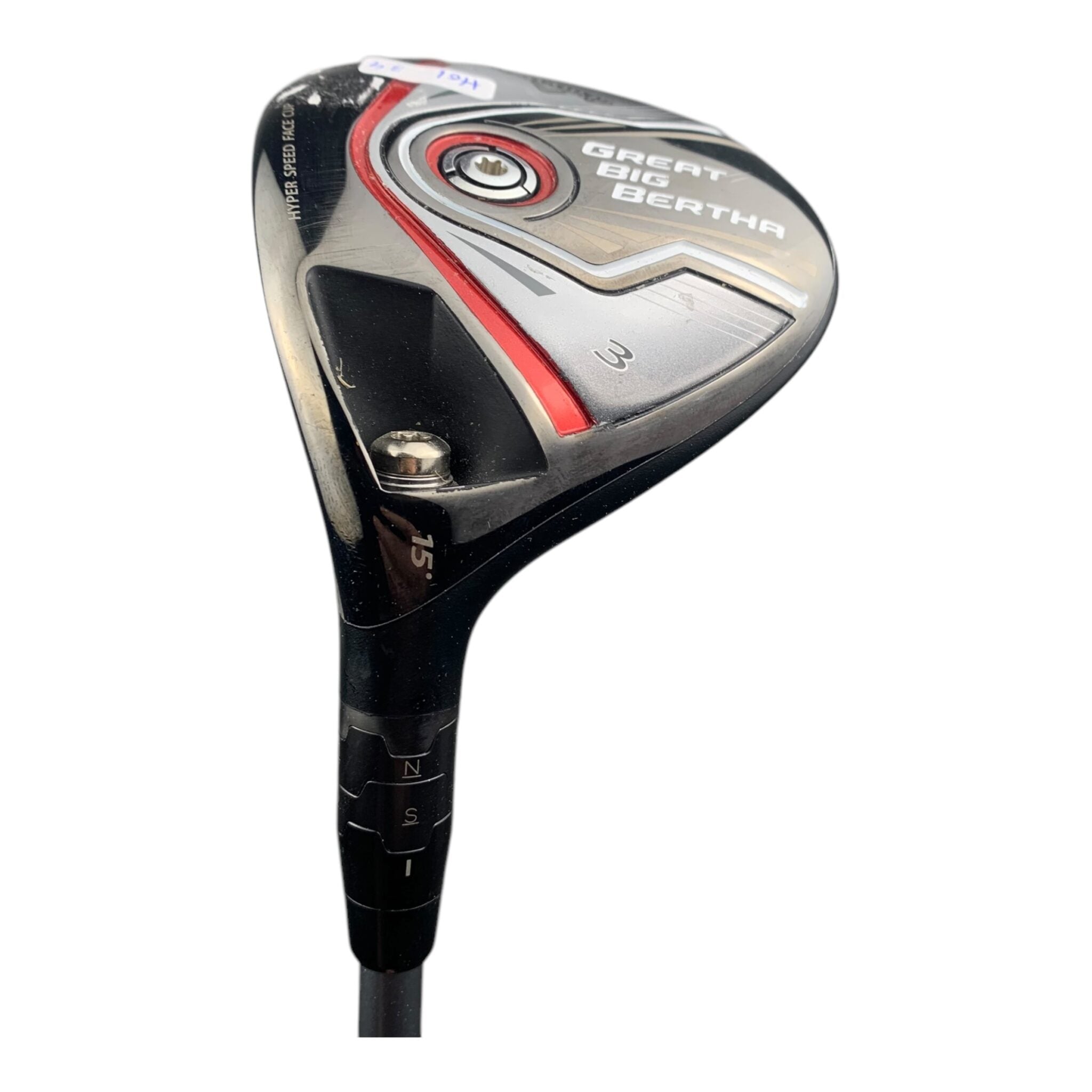 Callaway Great Big Bertha Fairwayholz / Flex Stiff / Graphit / #3/15 - Links 