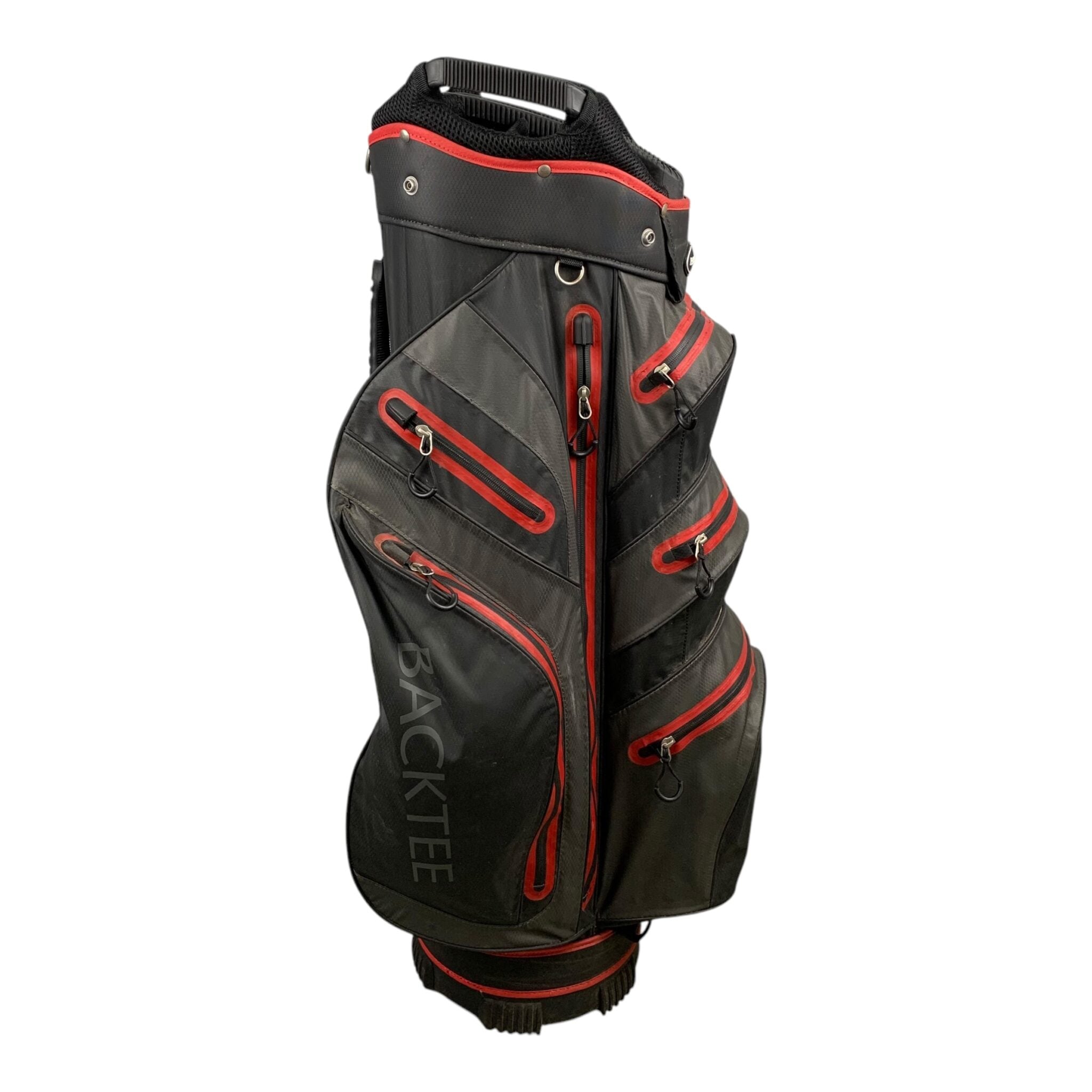 BackTee CartBag / Schwarz/Rot / 14 Fächer