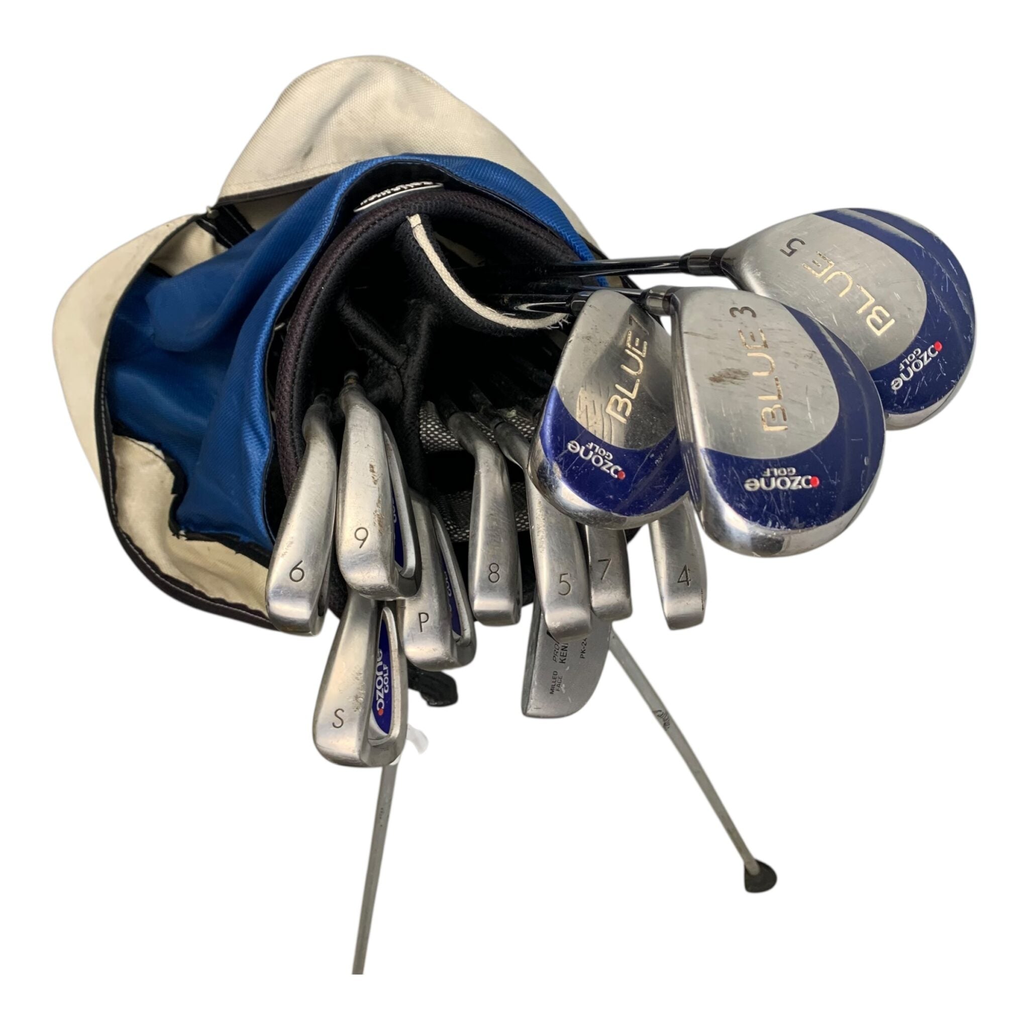 Ozone Blue Komplettset / Flex Regular / Stahl