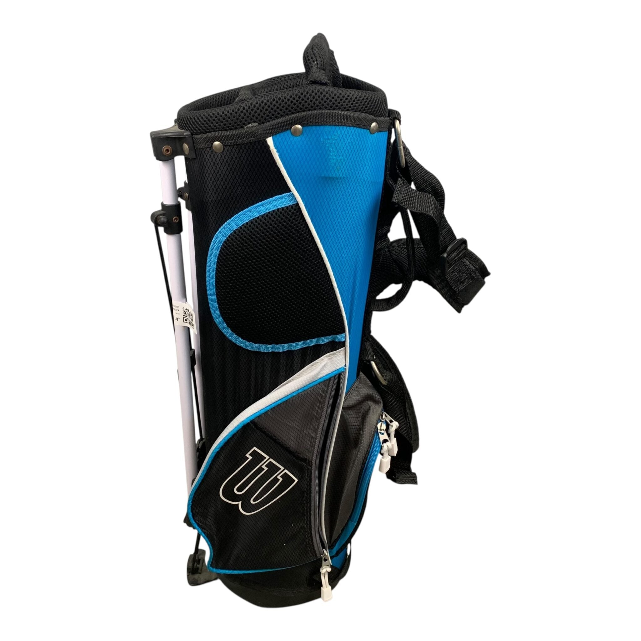 Wilson Junior Bag / Schwarz/Blau / 4-Fächer 