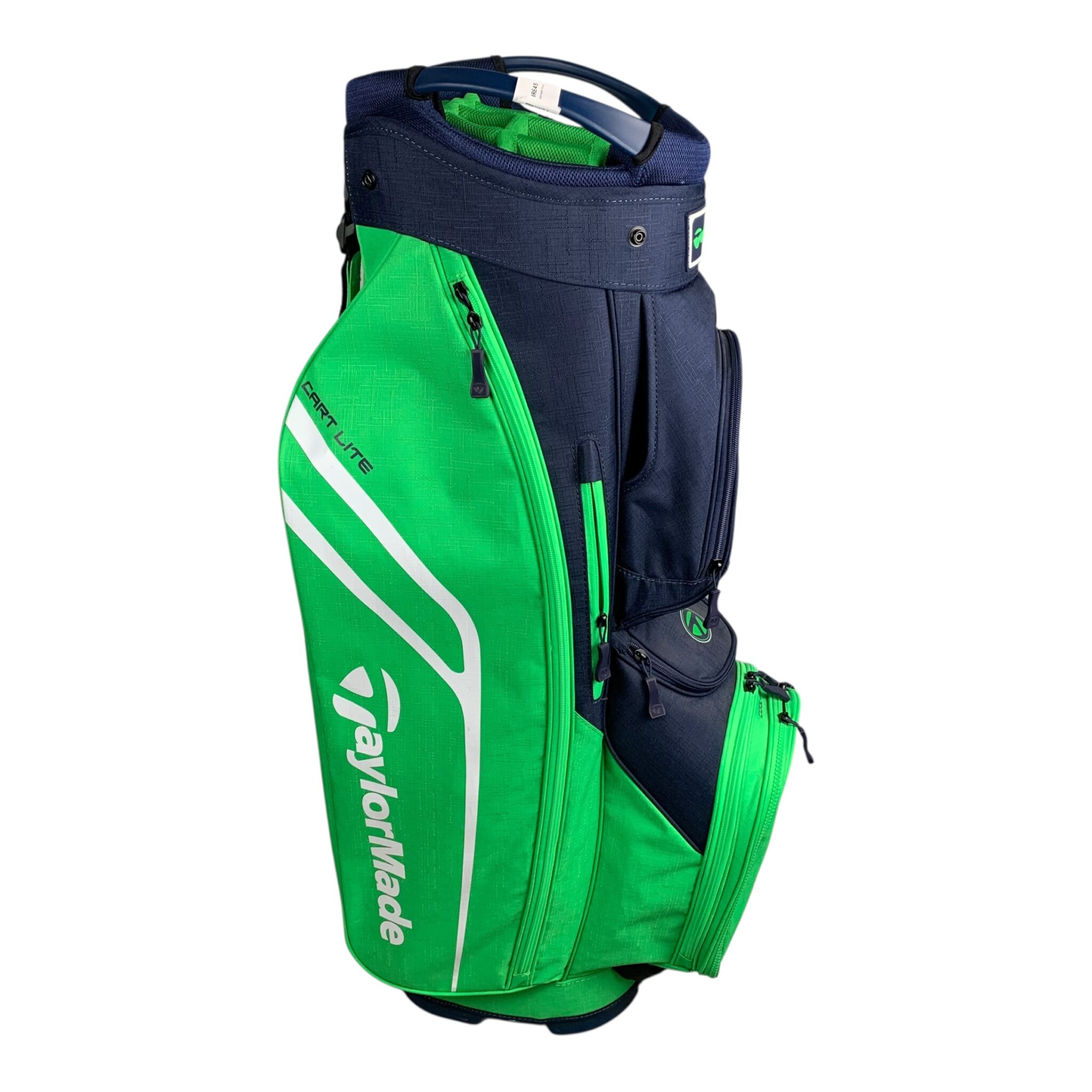 Taylormade Cart Lite Tasche / Lime/Navy / 12 Fächer 