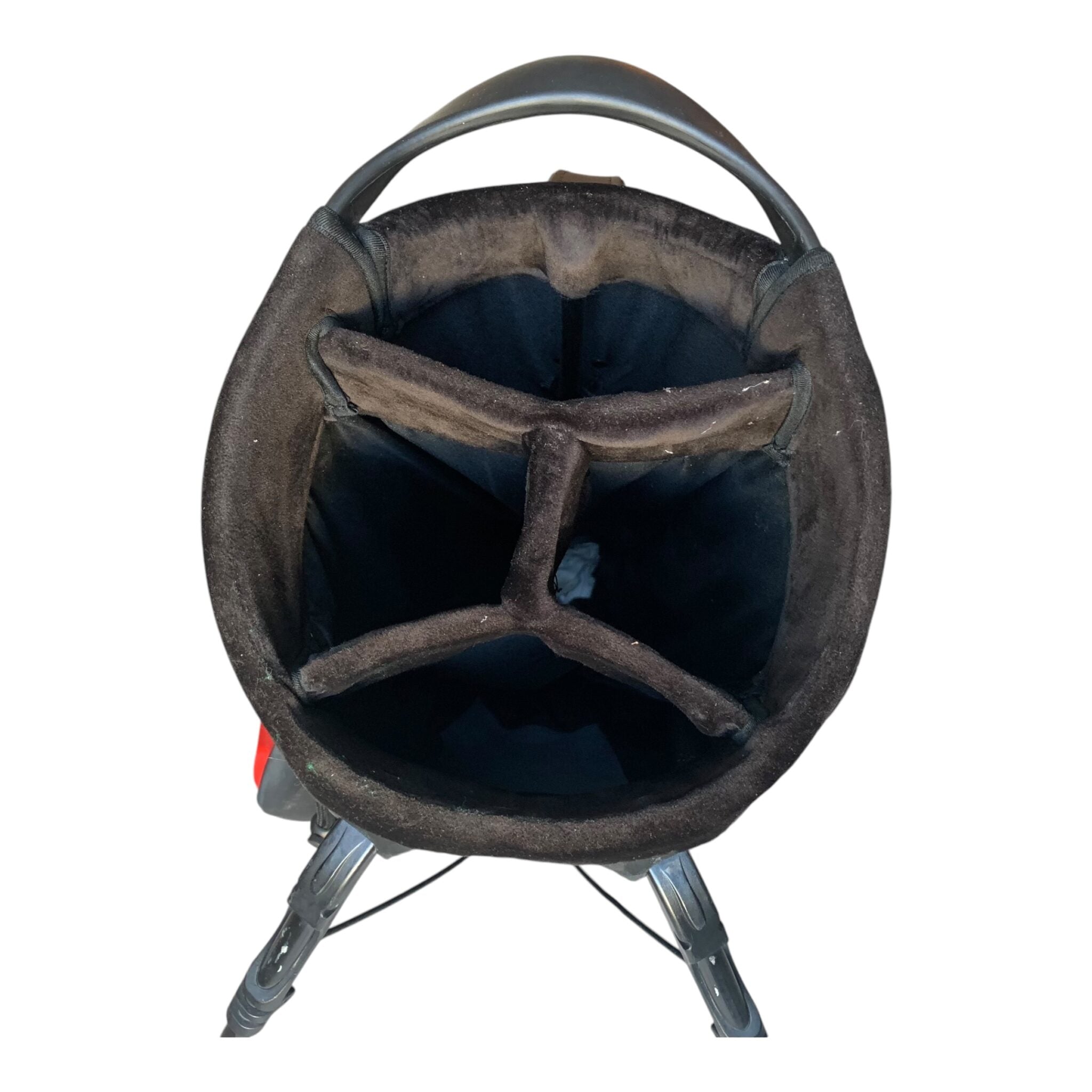 Taylormade Stealth Tour Standbag - Rot/Schwarz // 4 Fächer // Inkl. Regenschutz - WIE NEU