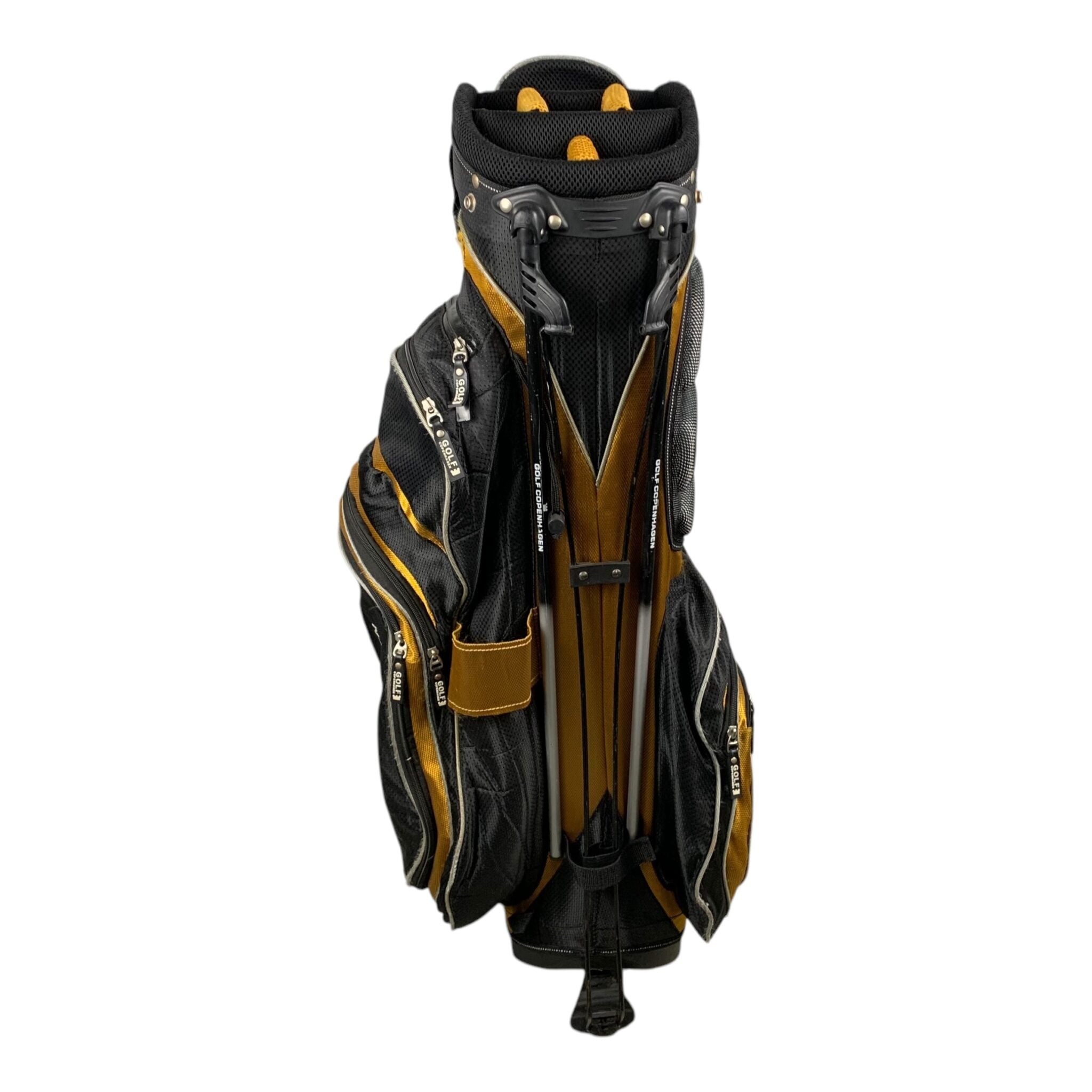 Golf Copenhagen StandBag / Schwarz/Gold / 7 Fächer