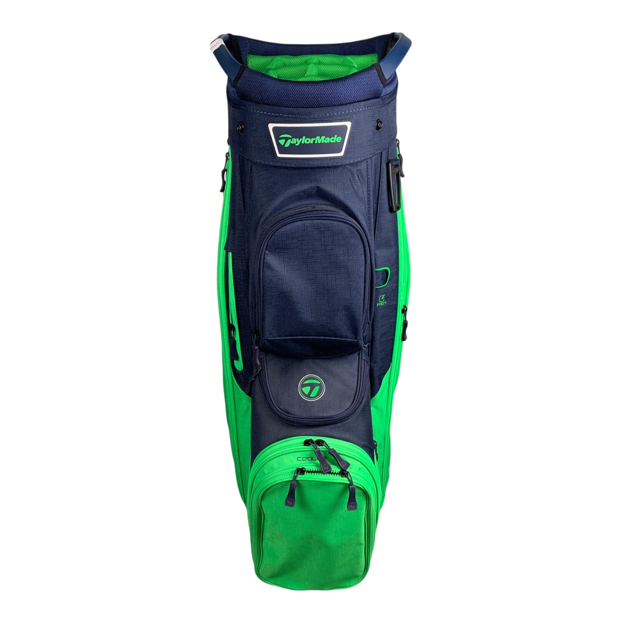 Taylormade Cart Lite Tasche / Lime/Navy / 12 Fächer 