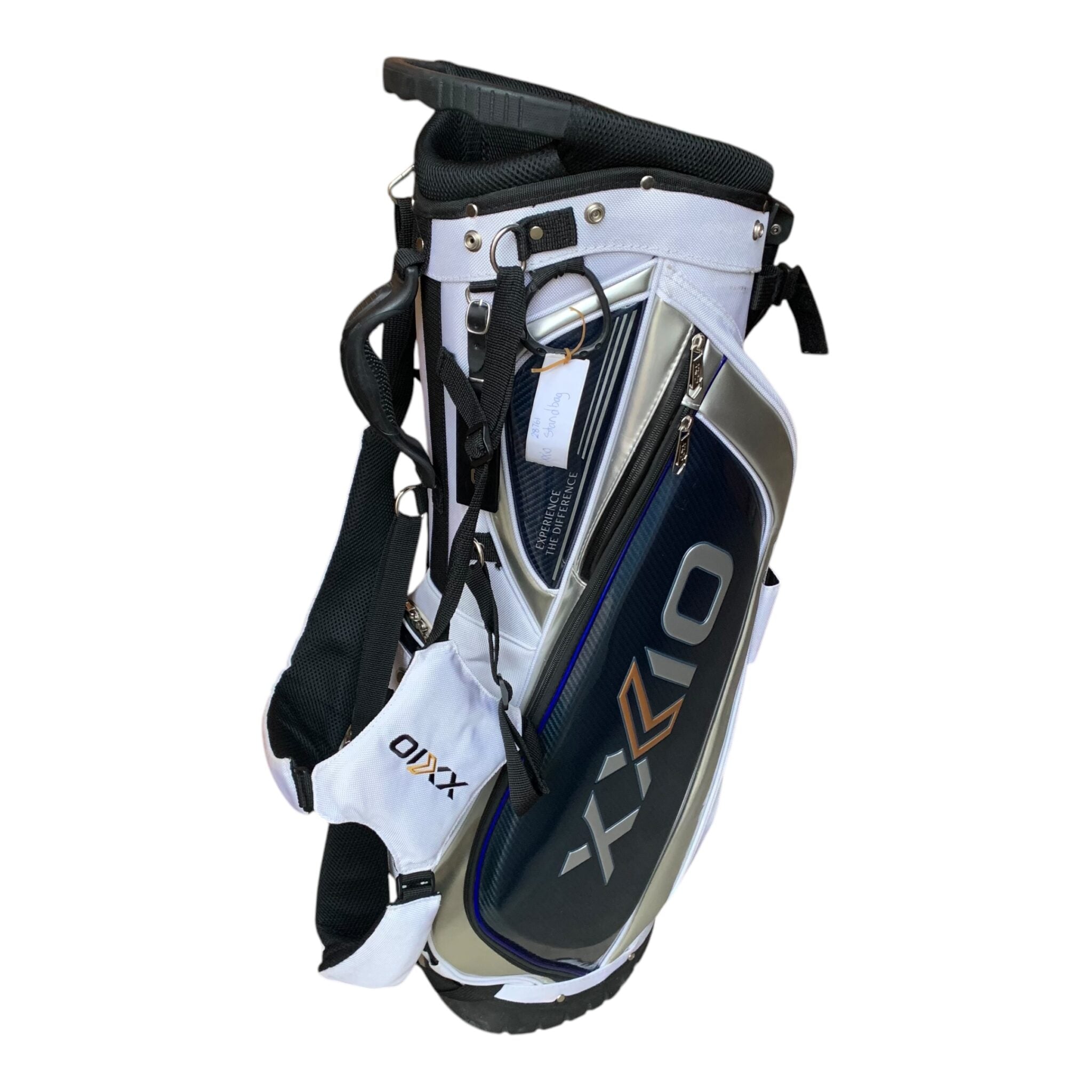 XXIO Standbag - Grau/Marineblau / 5-Wege / Mit Regenhülle