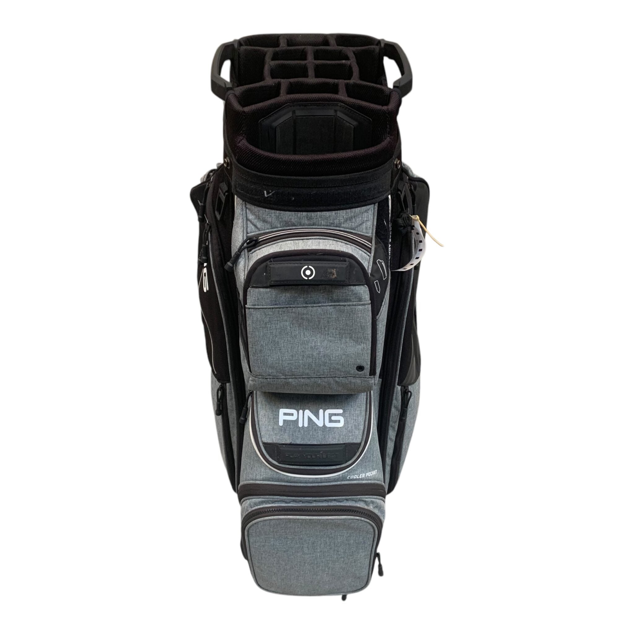 Ping Pioneer Bag / Schwarz/Grau / 14-fach / M. Regenhülle