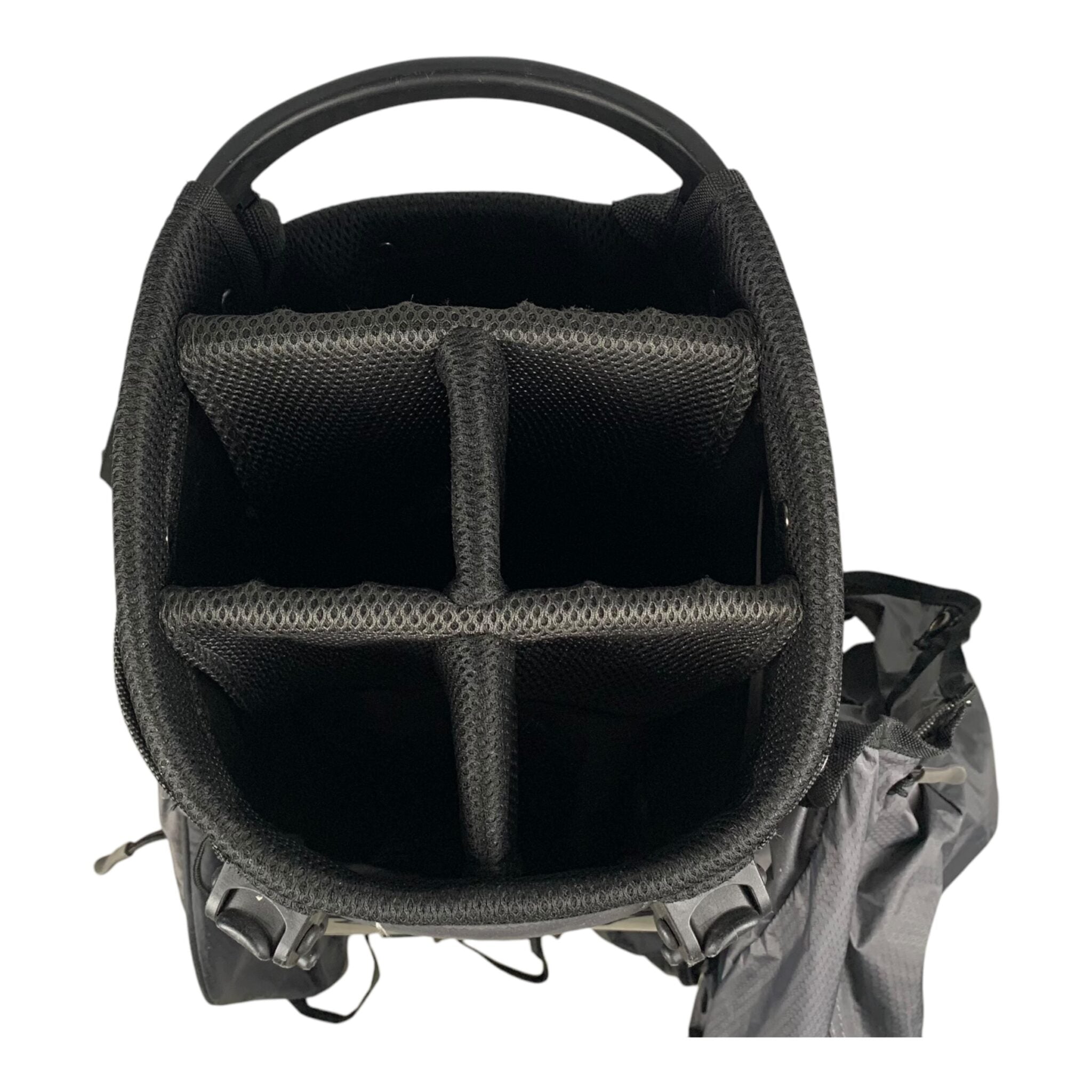 BigMax Feather StandBag / Schwarz/Grau / 5 Fächer 