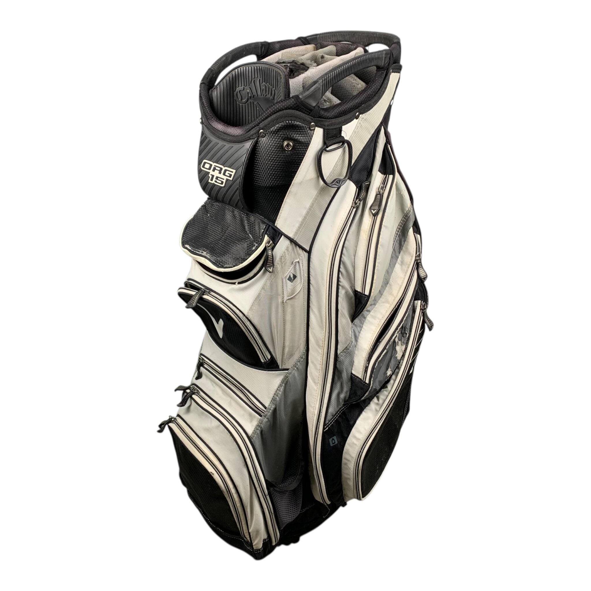 Callaway Cartbag / Grau/Weiß / 14 Fächer 