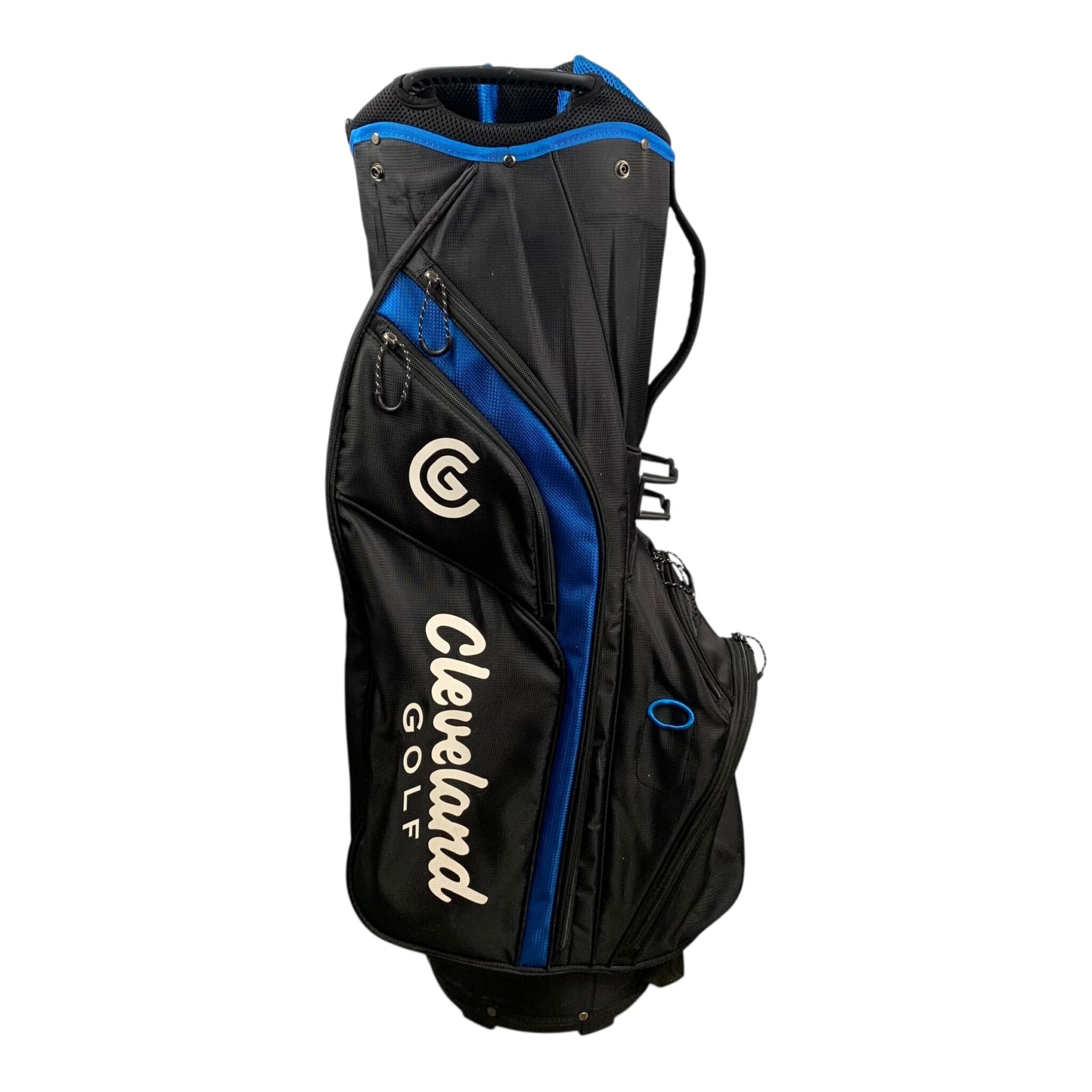 Cleveland Cartbag / Schwarz/Blau / 14-Zimmer