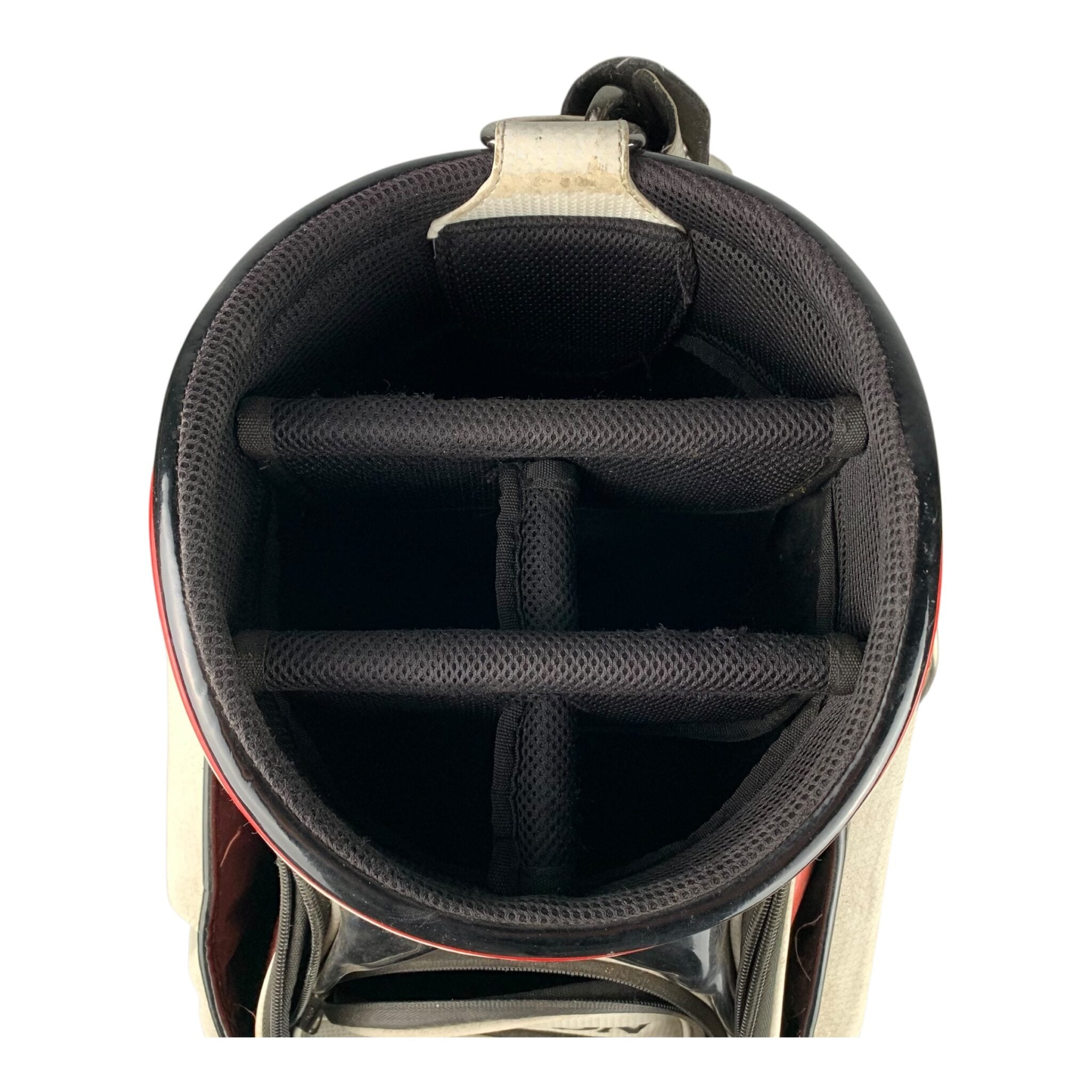 Srizon Z Staff Bag / Weiß/Rot / 5-Fächer 