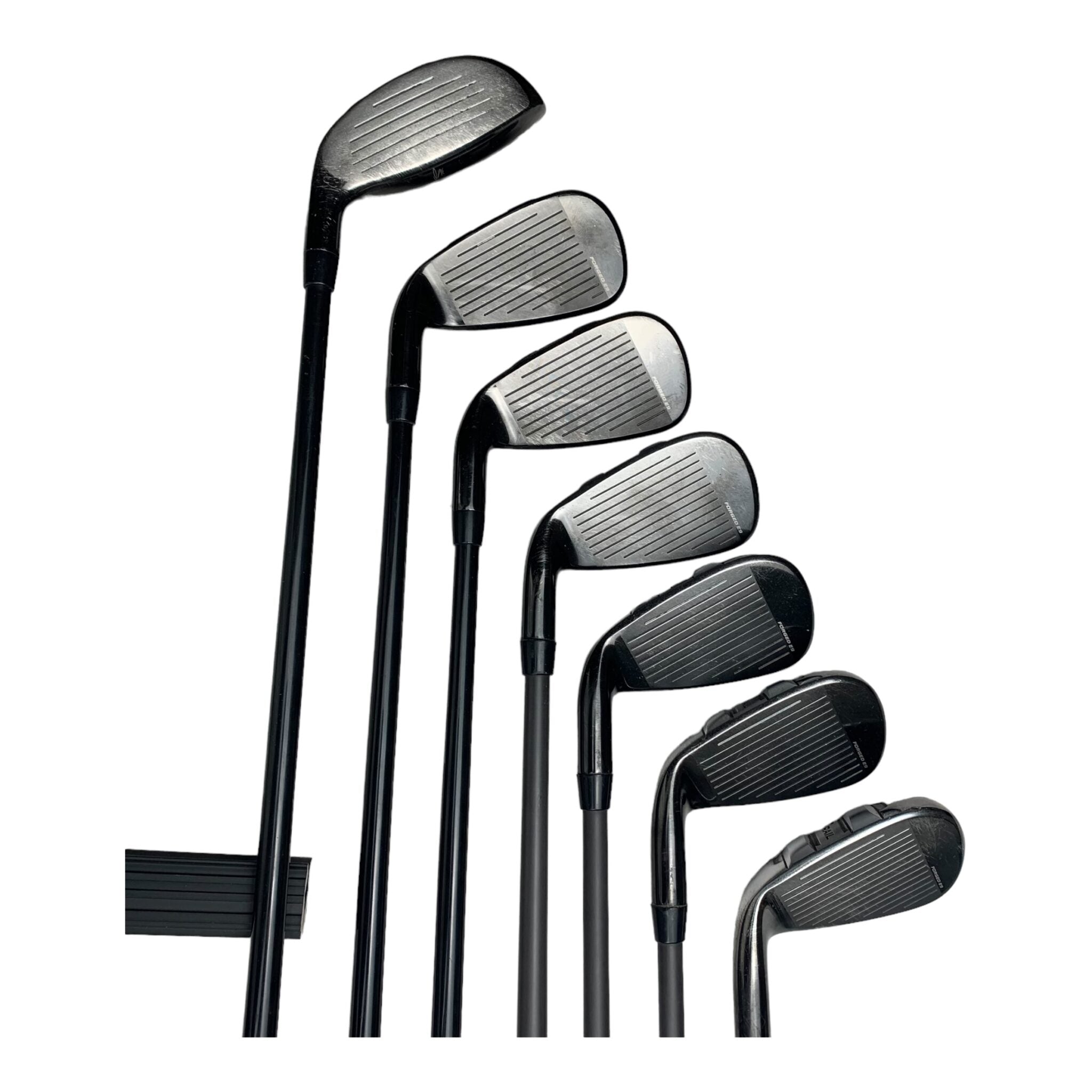 Cobra T Rail Eisensatz / Flex A (Senior) / 4H+5-PW / Graphit / Länge +0,25"
