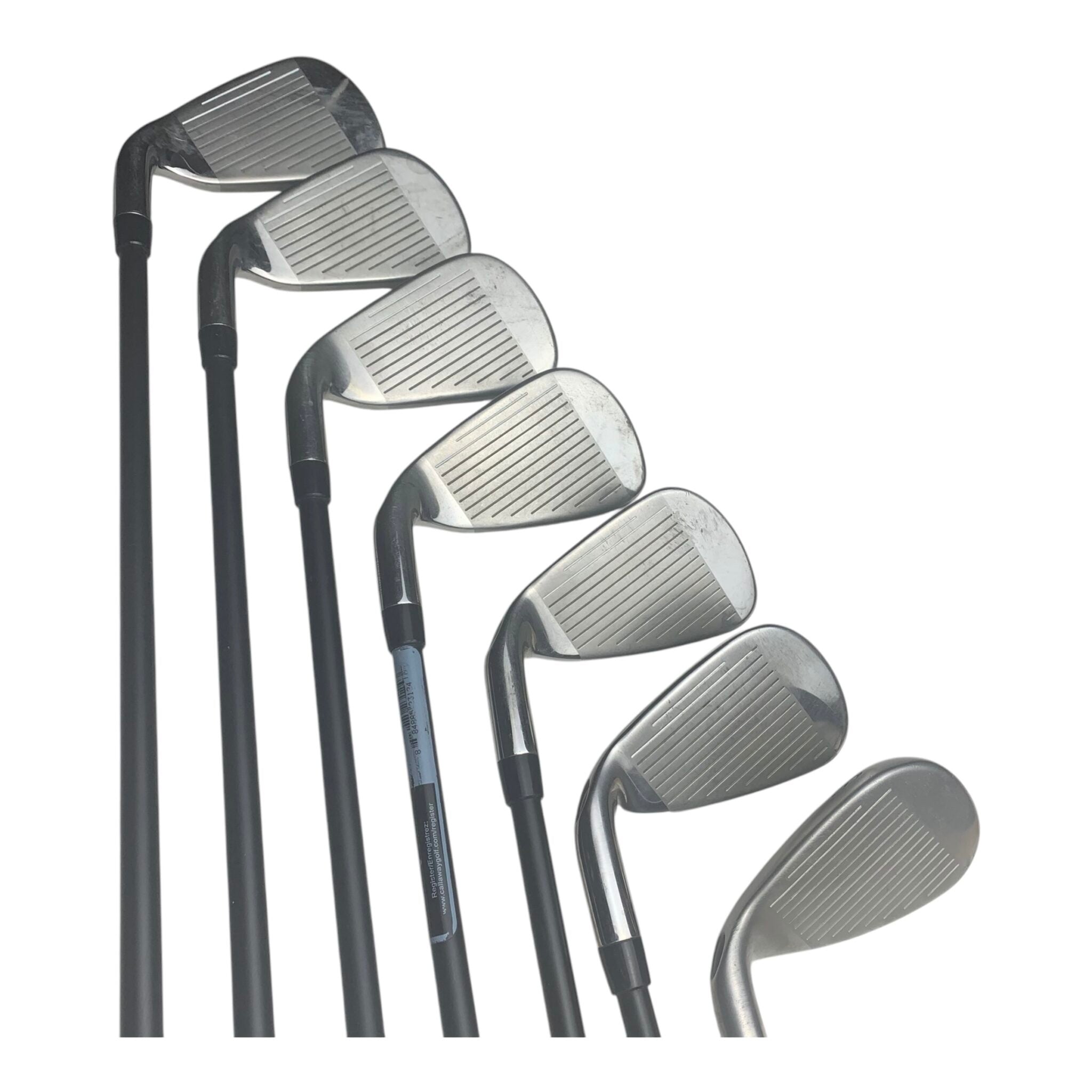 Callaway RAZR X Eisenset / Flex Regular / Graphit / 5-PW + SW