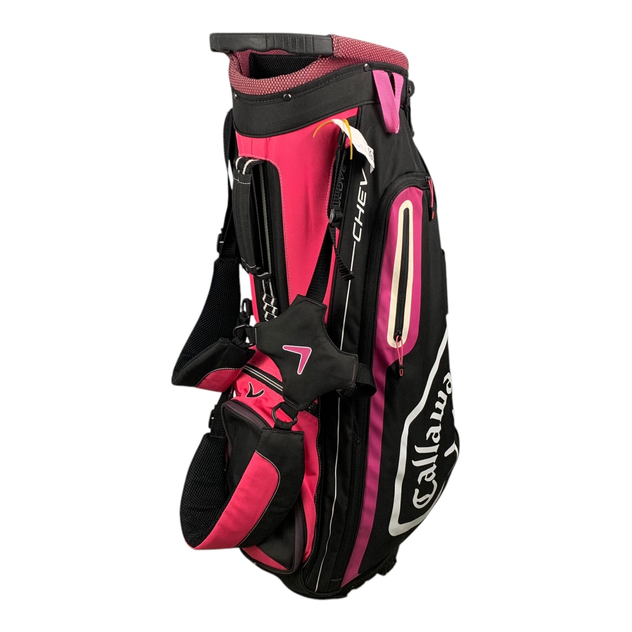 Callaway Chev StandBag / Schwarz/Pink / 5 Fächer
