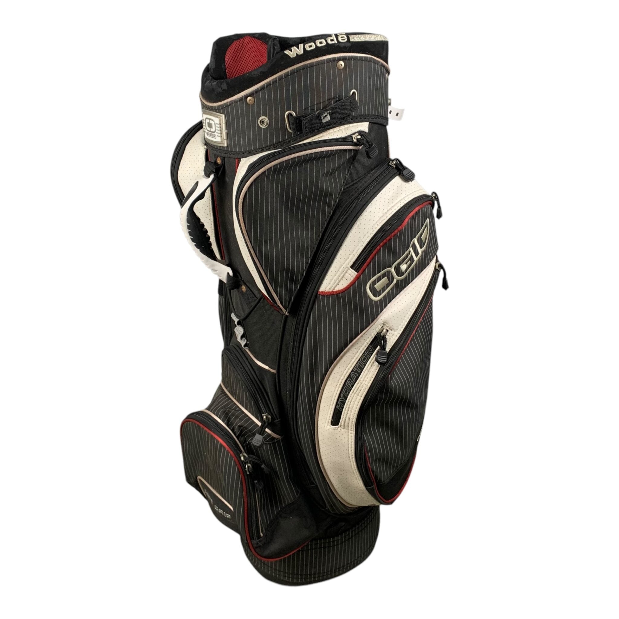 OGIO CartBag / Schwarz/Weiß/Rot / 7 Fächer