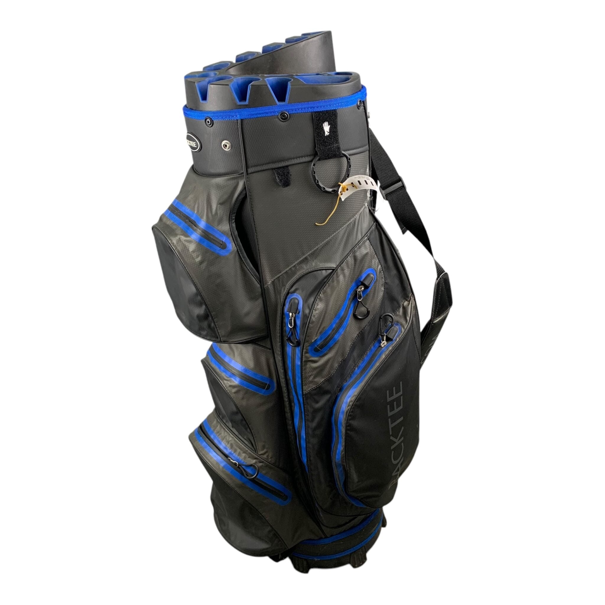 BackTee CartBag / Schwarz/Blau / 14 Fächer