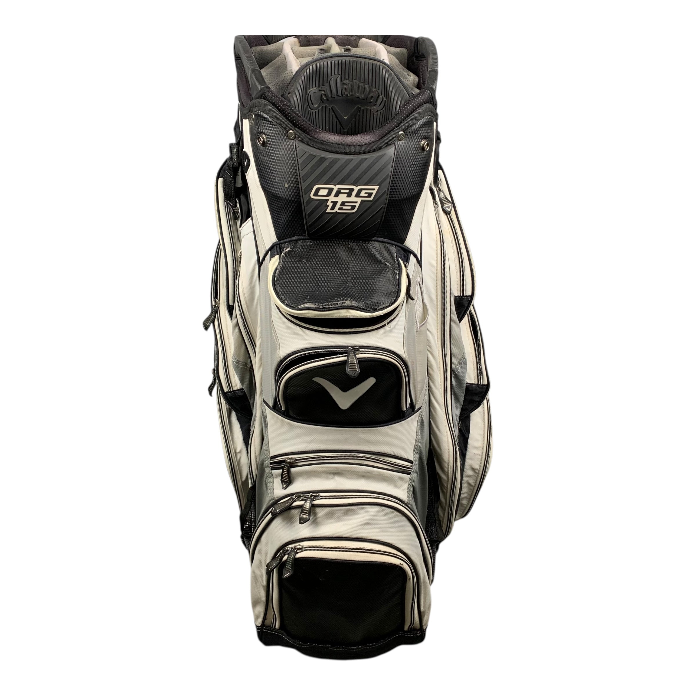 Callaway Cartbag / Grau/Weiß / 14 Fächer 