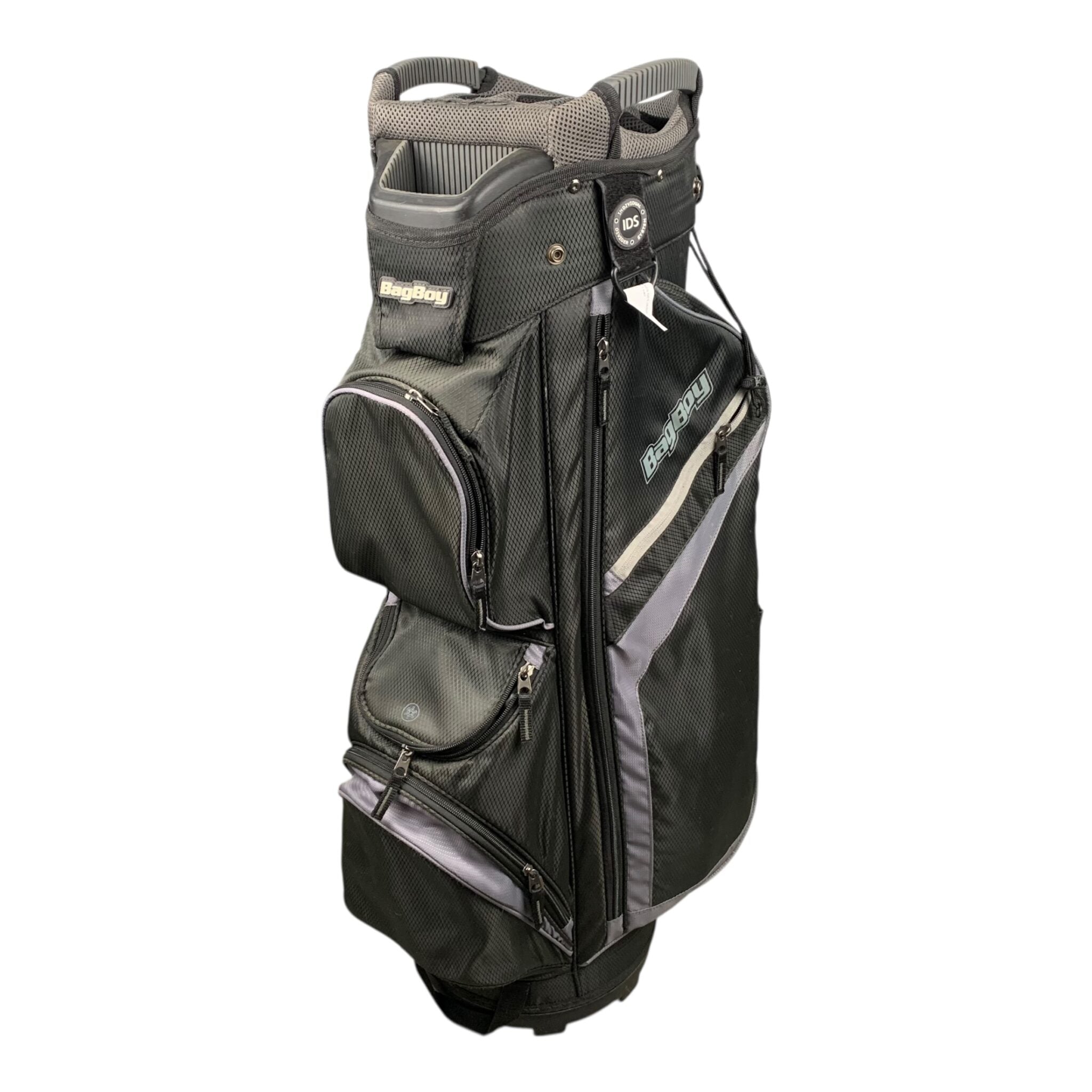 Bagboy Cartbag / Schwarz/Grau / 14 Fächer 