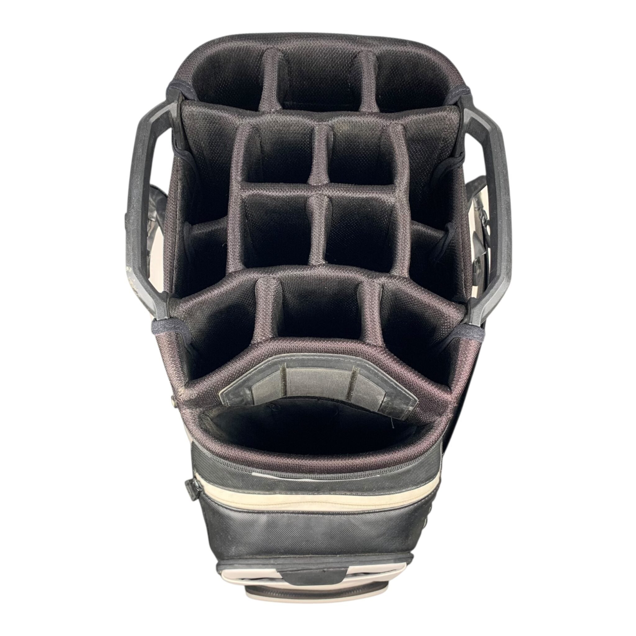 Ping DLX Cartbag / Weiß/Schwarz / 13-Raum 