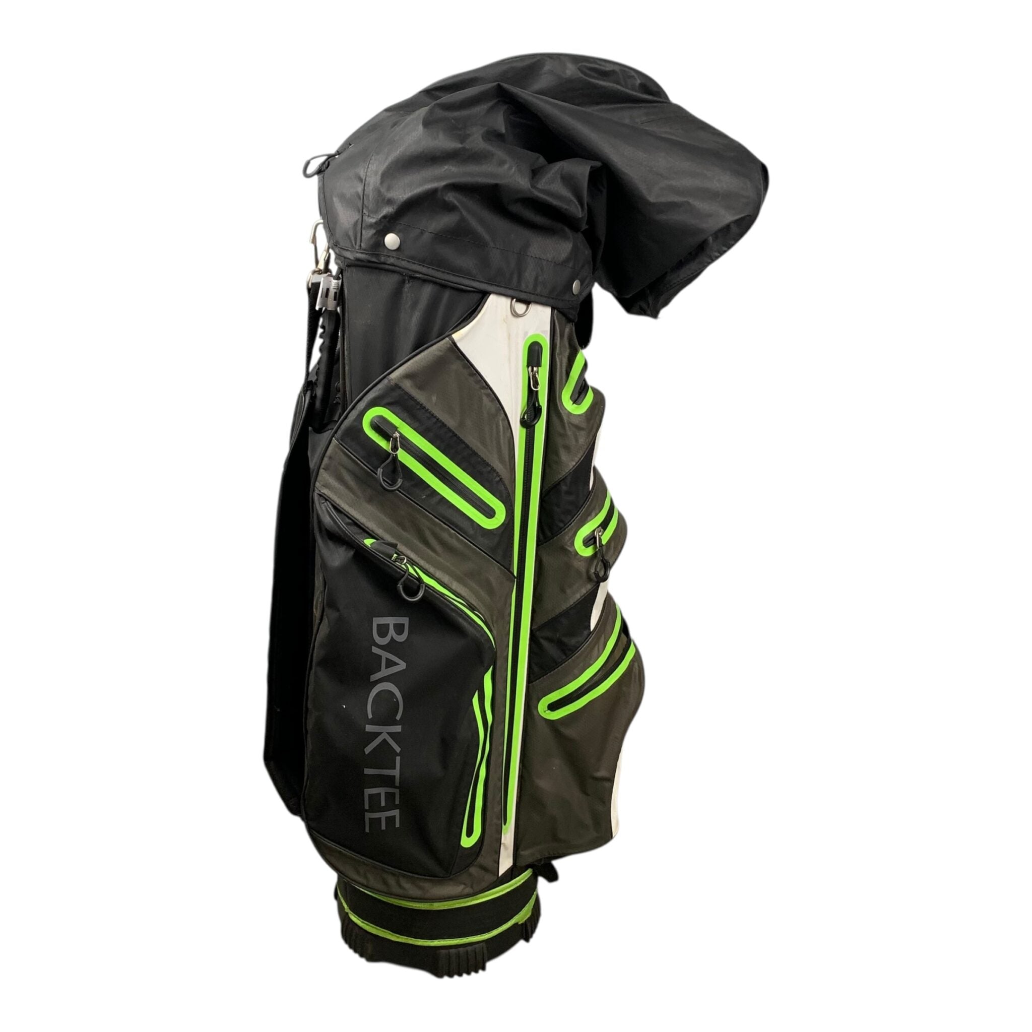 BackTee Cartbag / Schwarz/Grün / 14-Zimmer 