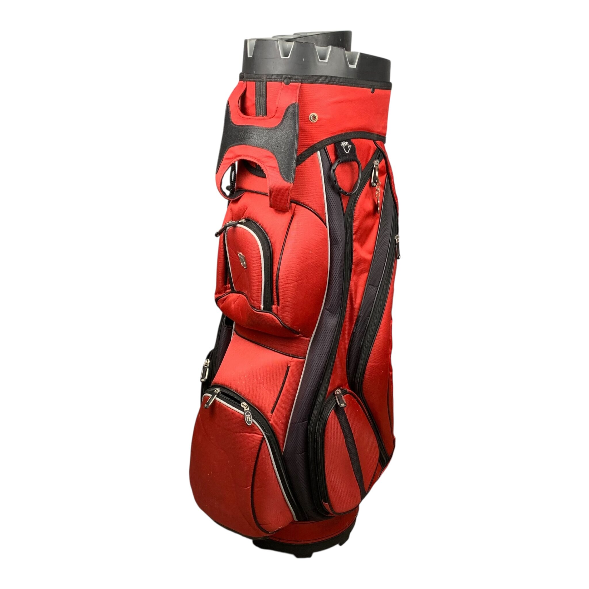 Wilson Staff Cartbag / Rot / 15-Zimmer 