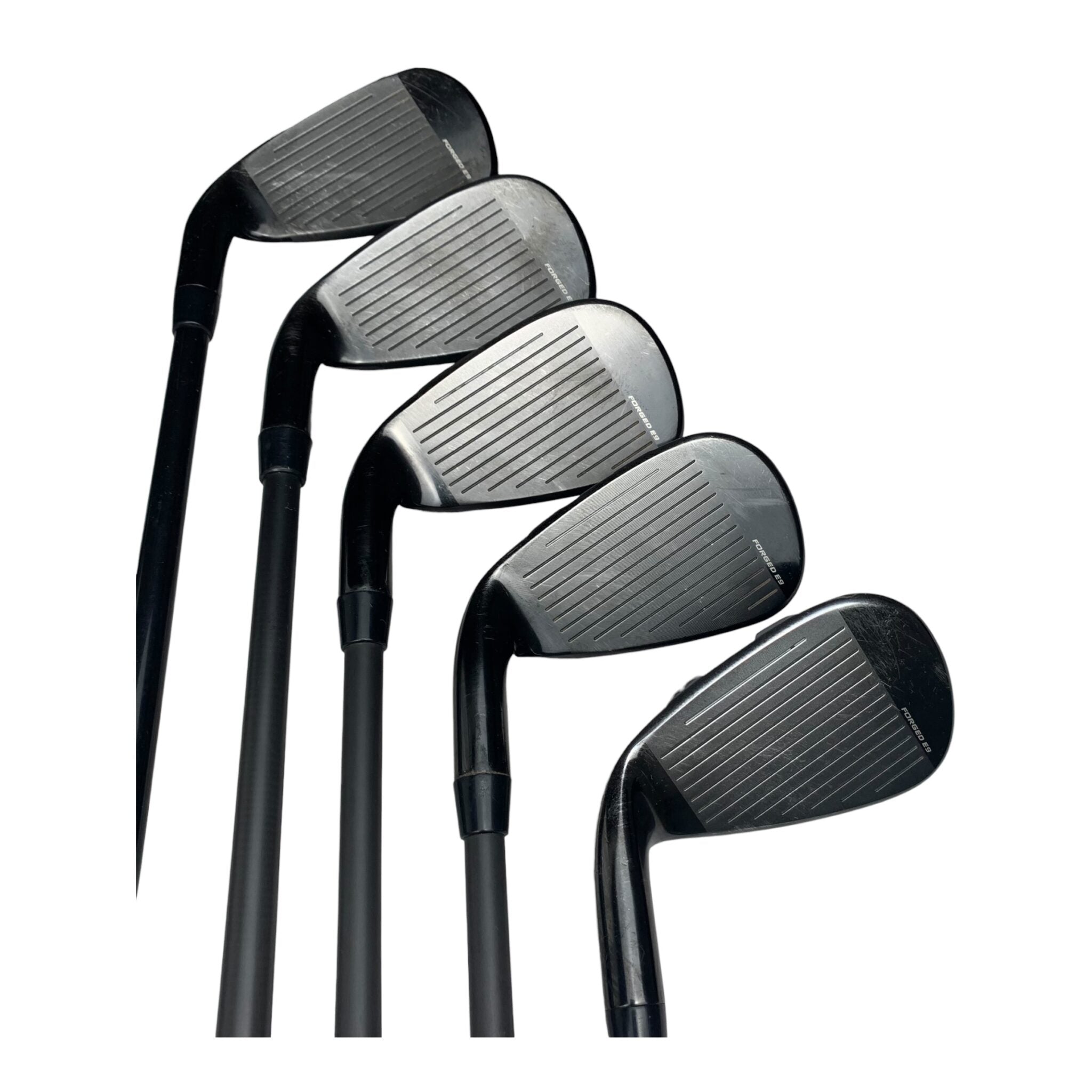 Cobra T Rail Eisensatz / Flex A (Senior) / 4H+5-PW / Graphit / Länge +0,25"