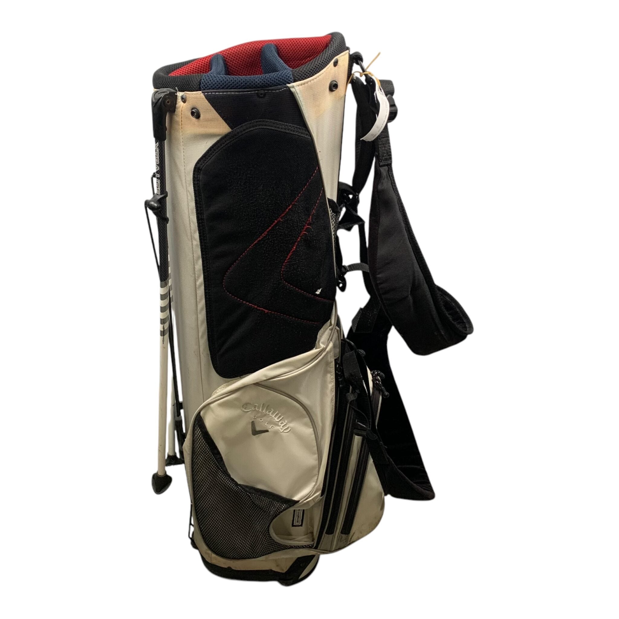 Callaway StandBag / Weiß/Rot/Blau / 6 Fächer