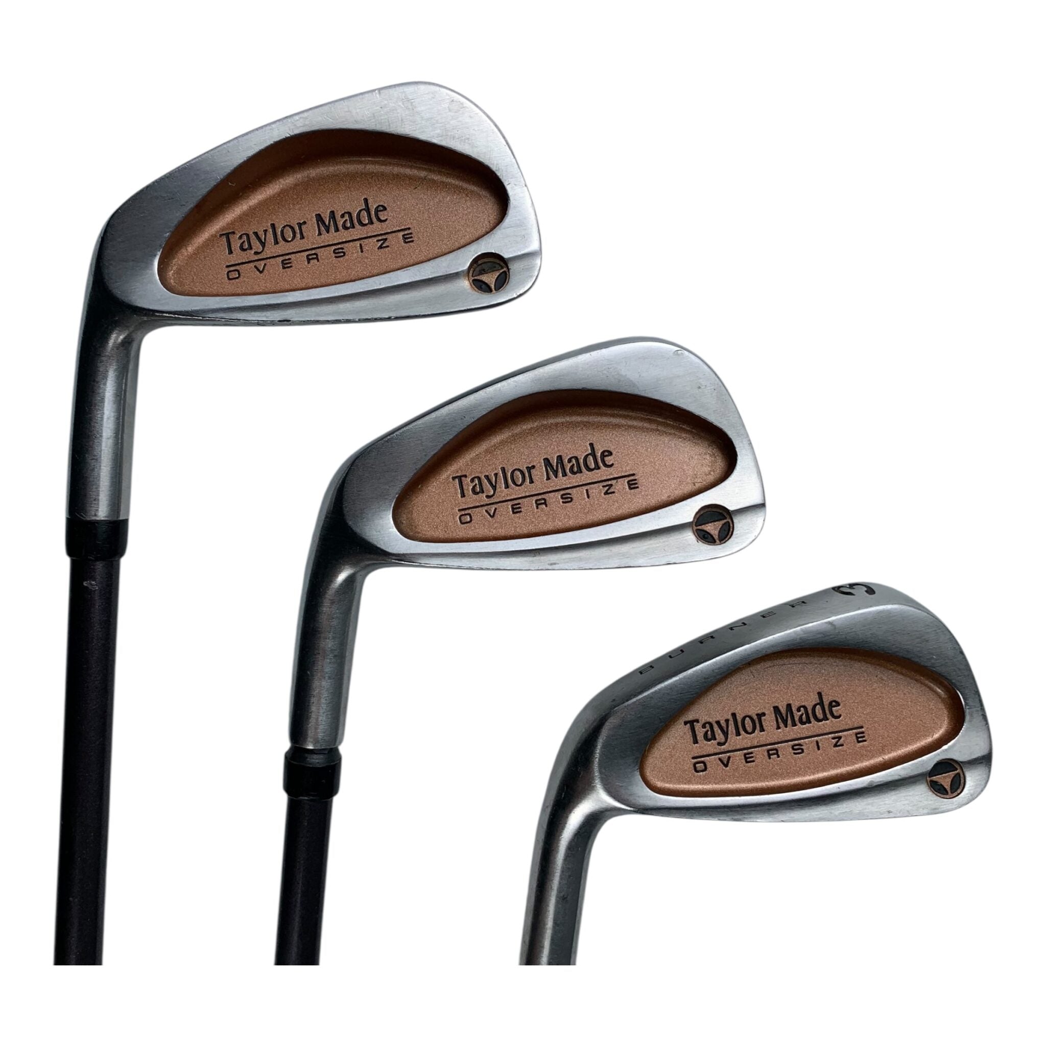 TaylorMade Burner Oversize Eisenset / Flex Regular / 3-SW / Graphit links
