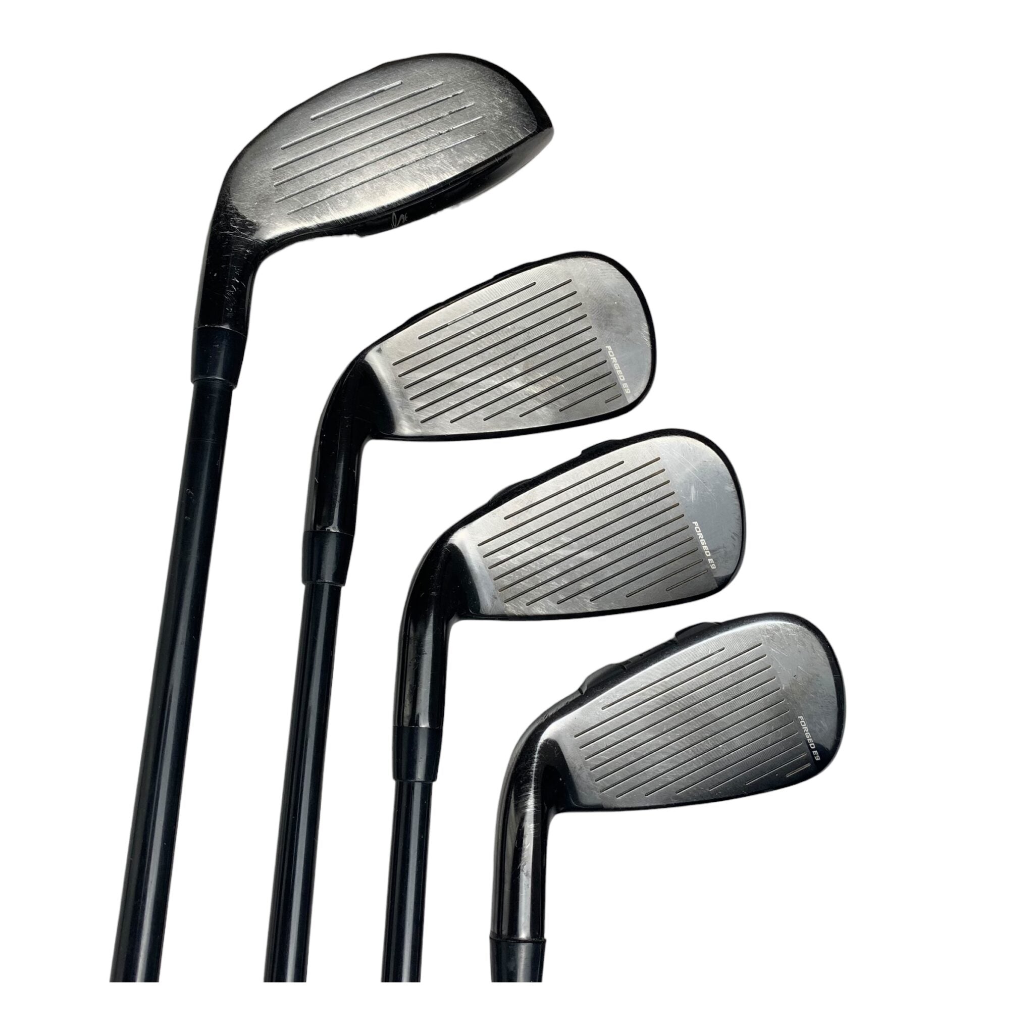 Cobra T Rail Eisensatz / Flex A (Senior) / 4H+5-PW / Graphit / Länge +0,25"
