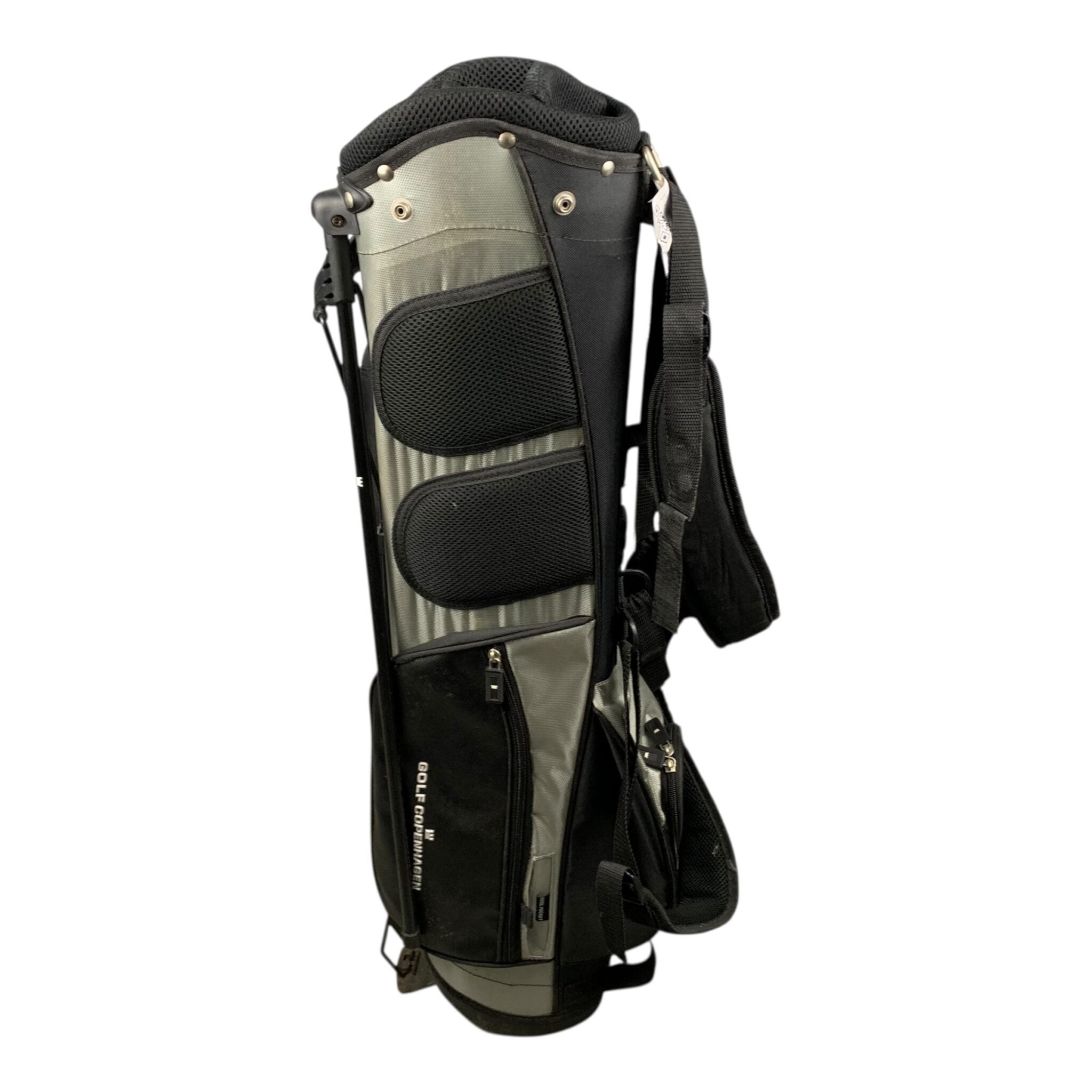 Golf Copenhagen Pencilbag / Grau/Schwarz / 5 Fächer 