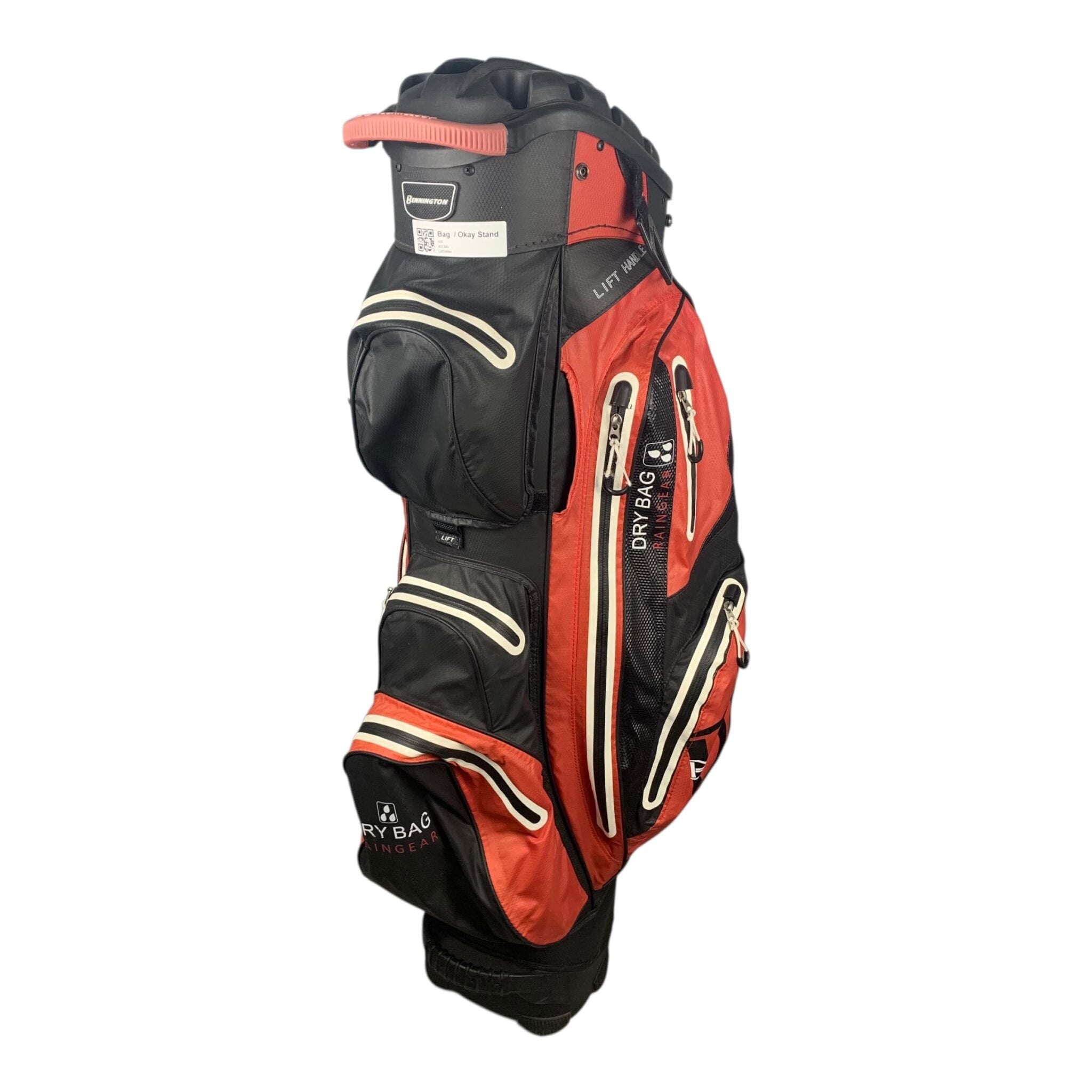 Bennington Drybag Raingear Cartbag / Rot/Schwarz / Trennwand 