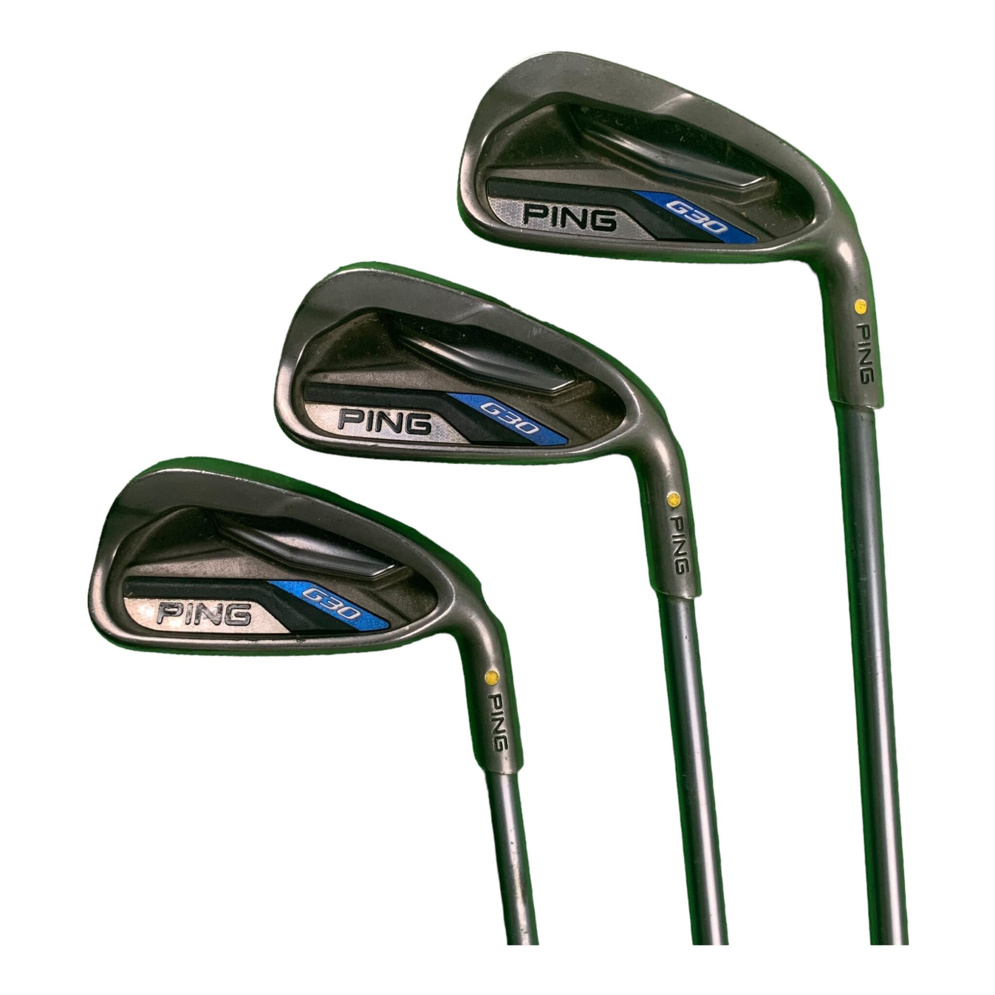 Ping G30 Eisenset // Länge +1" / Flex A (Senior) / 5-P+U / Graphit
