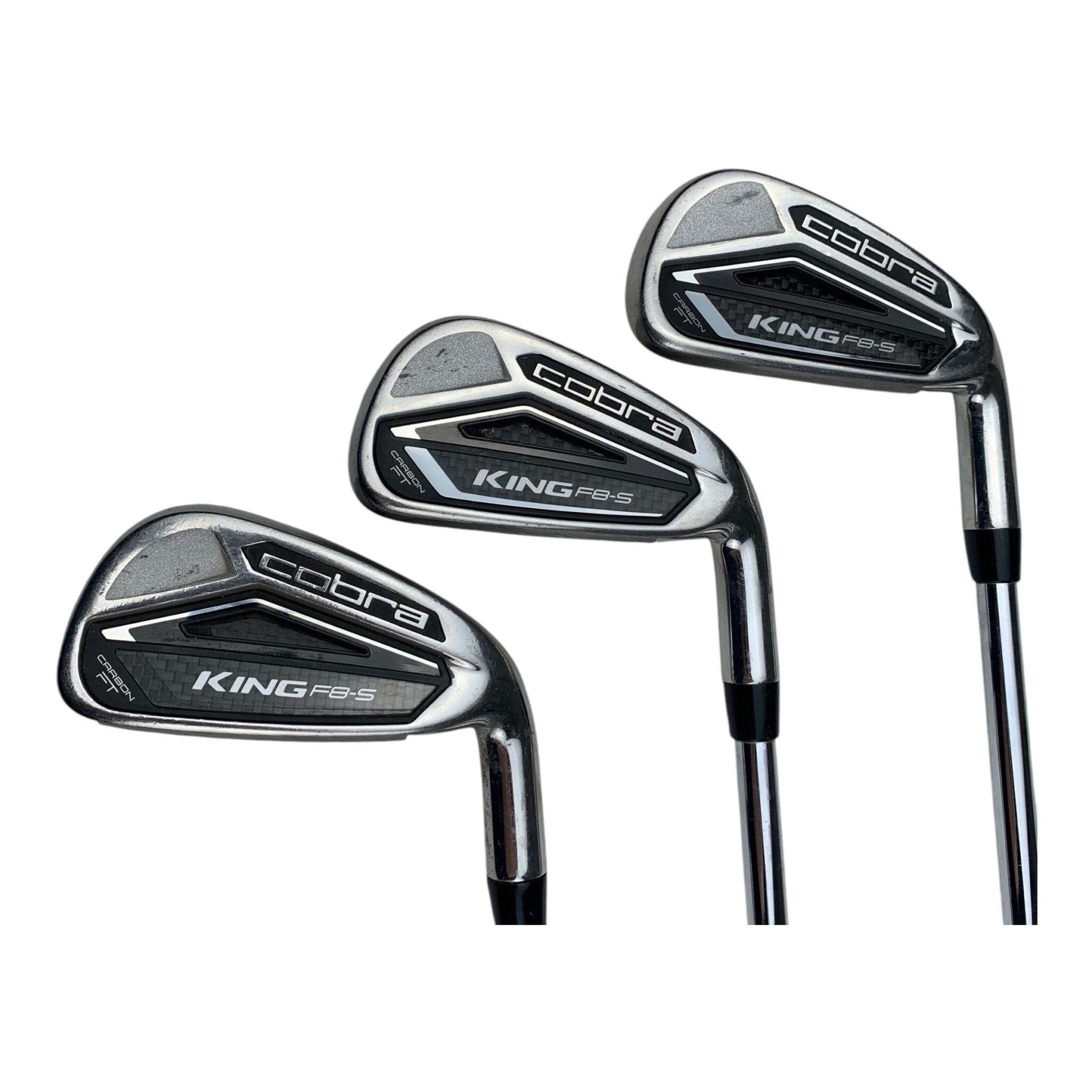 Cobra King F8 Eisensatz / Flex Regular - Stahl / 5-P