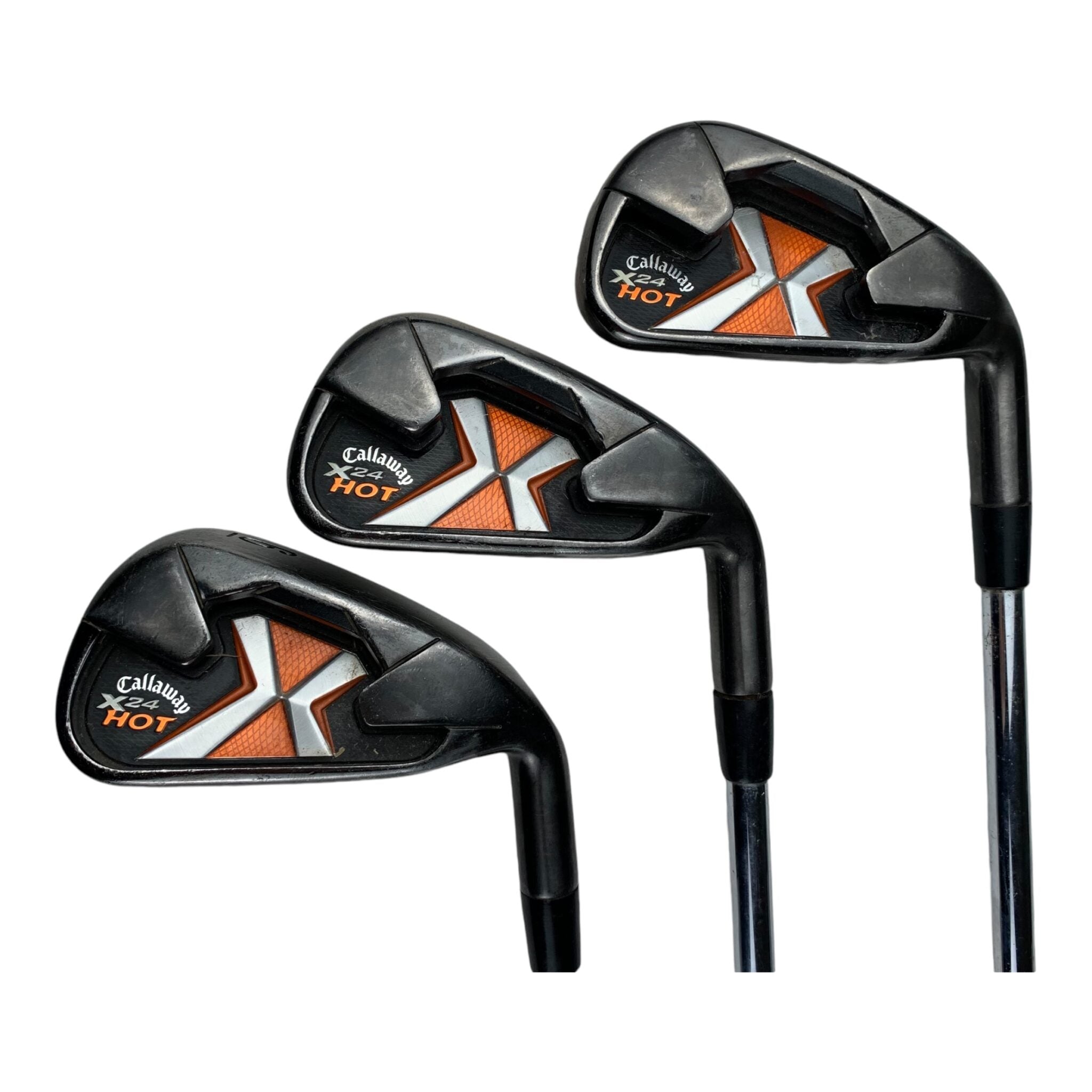 Callaway X-24 Hot Iron Set / Flex Unisex / Stahl / 4-P